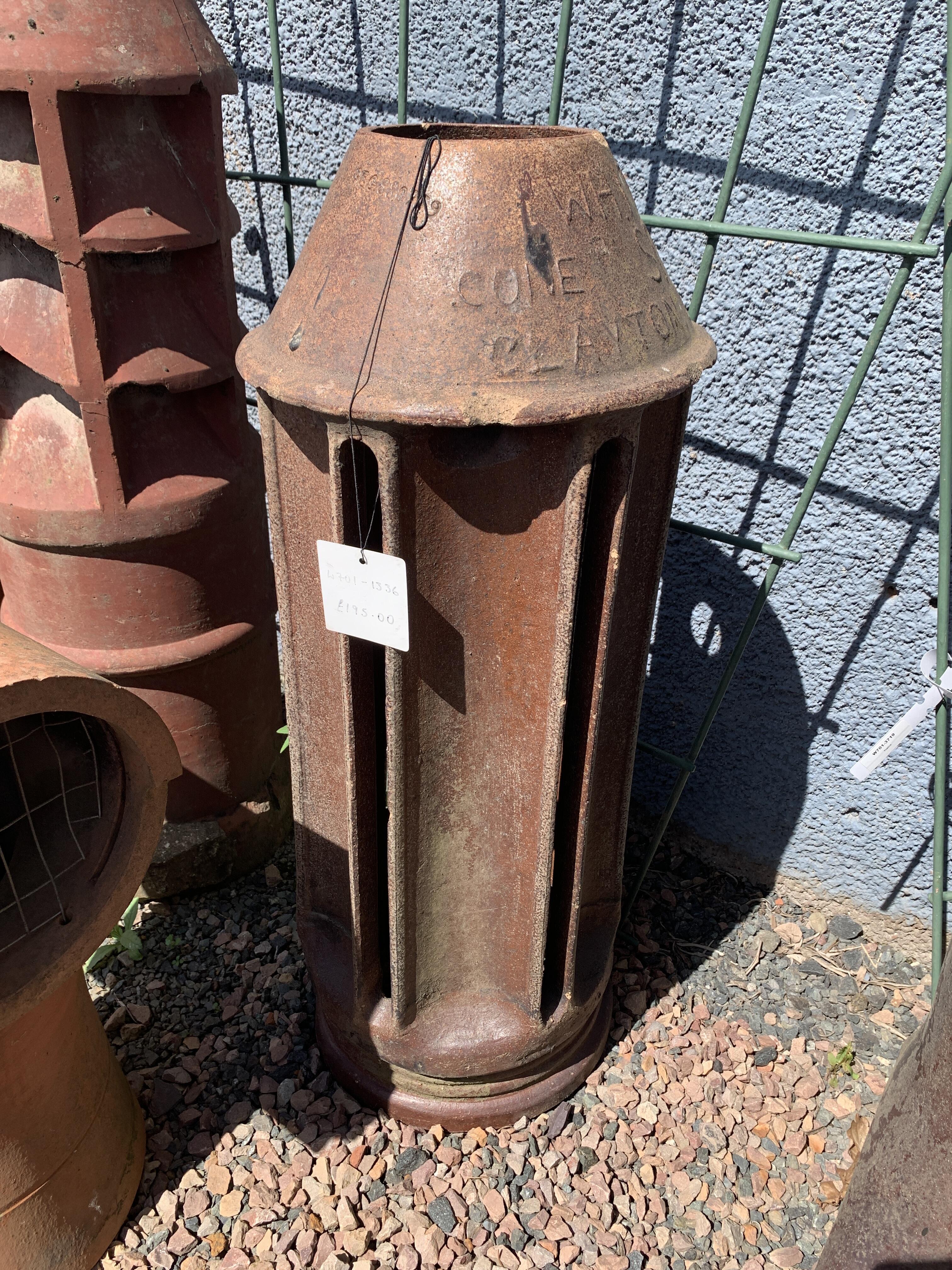 Reclaimed Chimney Cowling - Rustic Charm