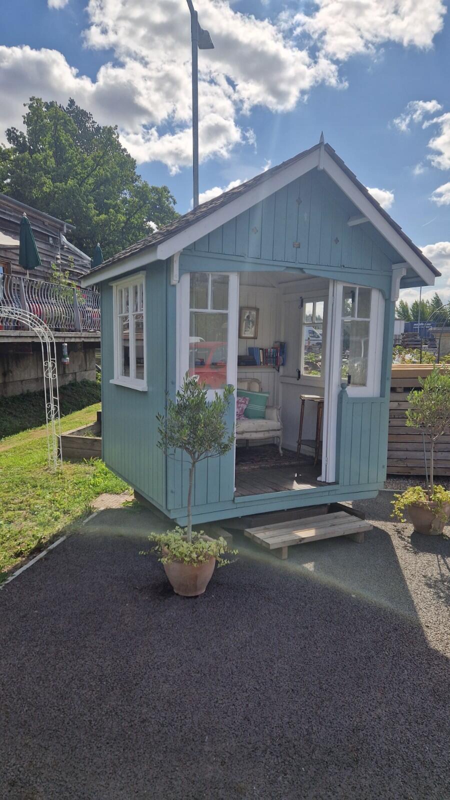Fully restored Boulton and Paul Revolving Summerhouse