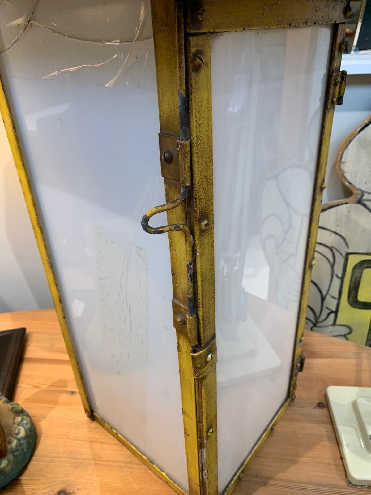 Peculiar iron latern - roof vent
