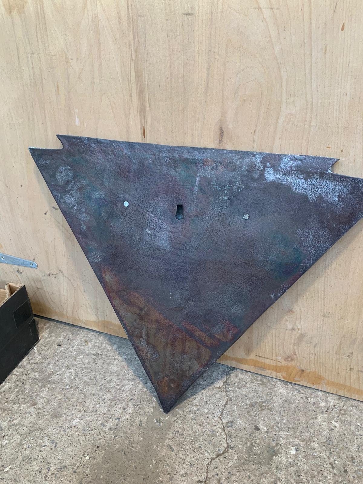 WWII Era German State Railway Locomotive/Machine Plaque