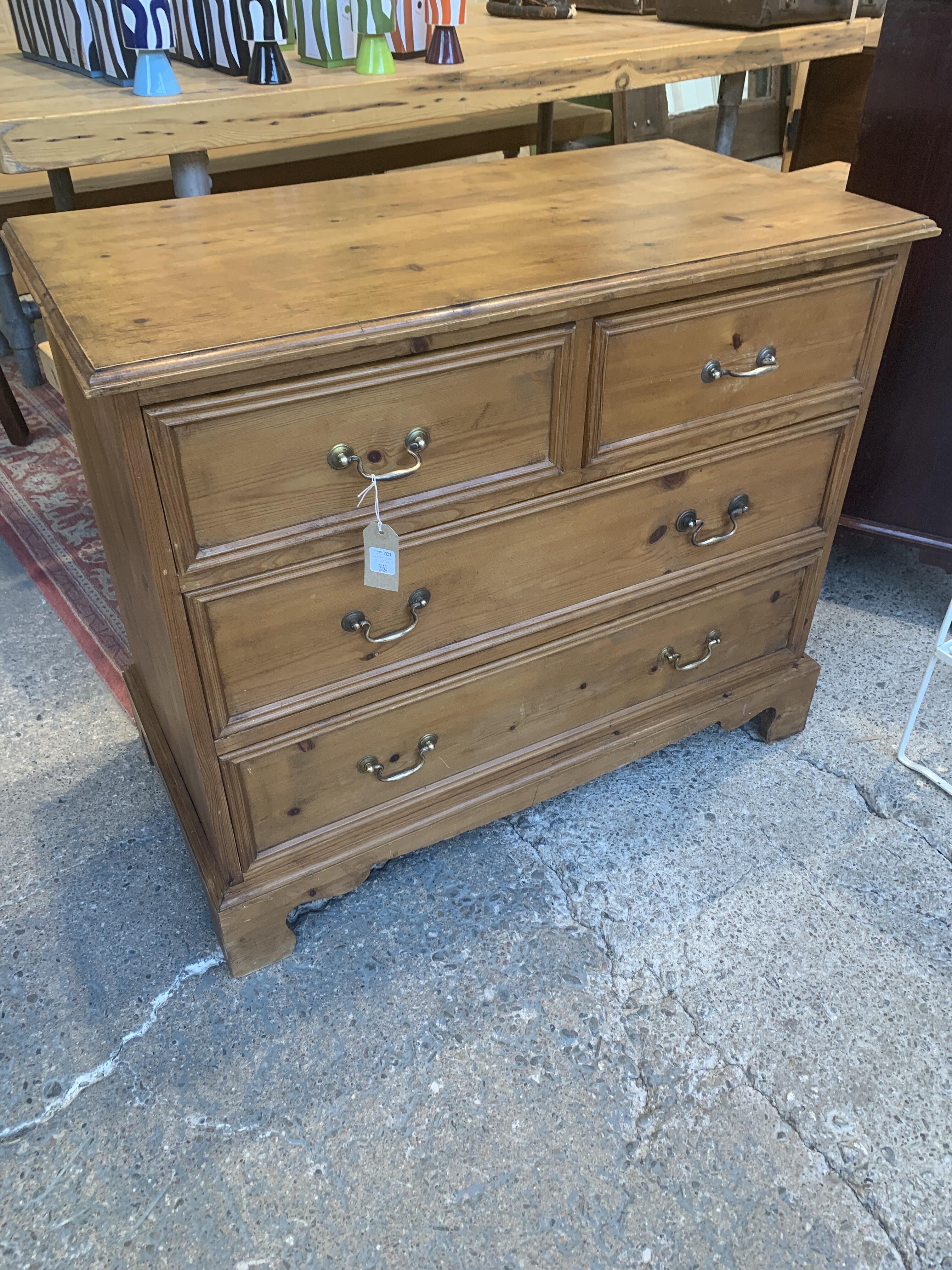 Vintage Pine Chest of Drawers