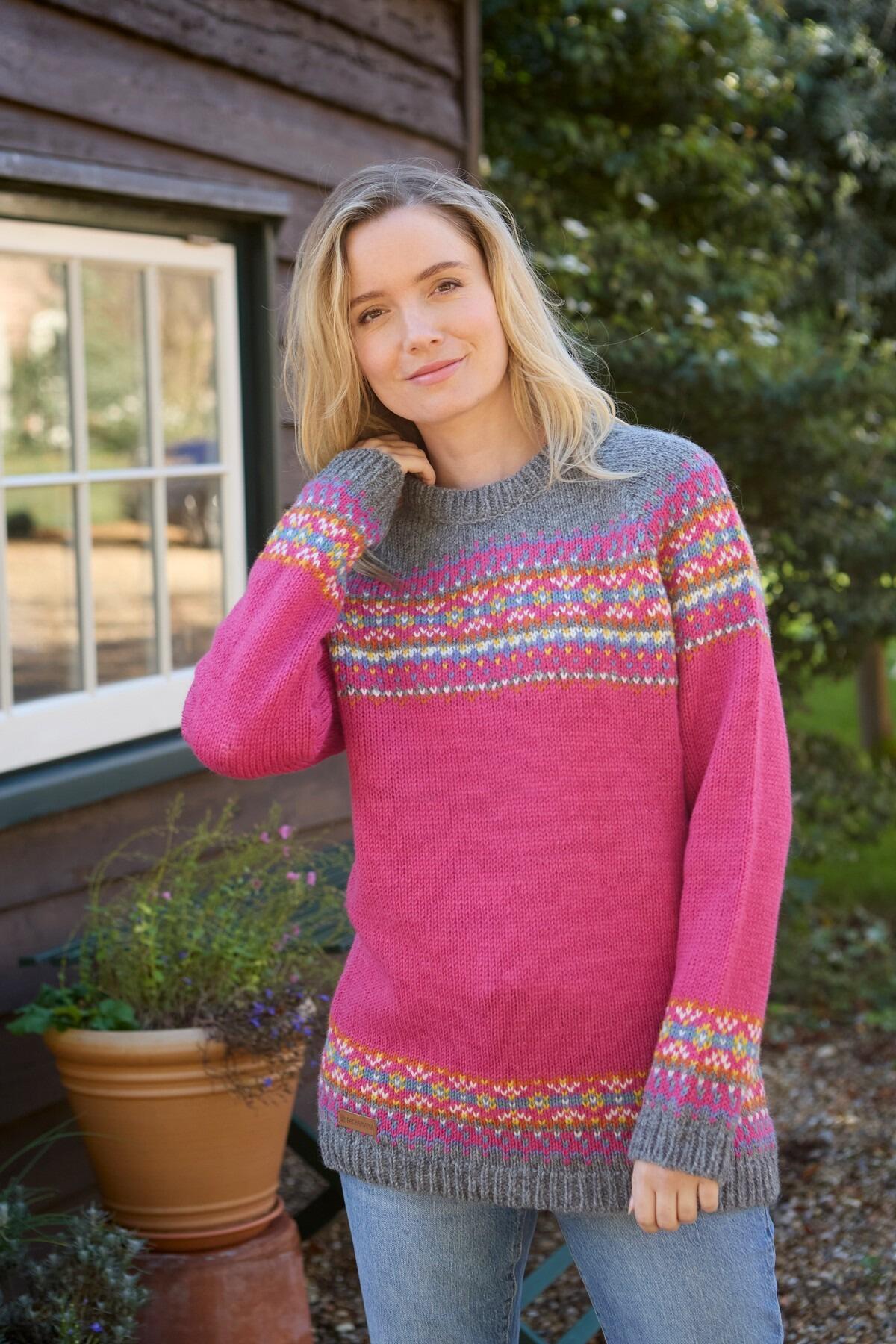 Iona Sweater - Pink