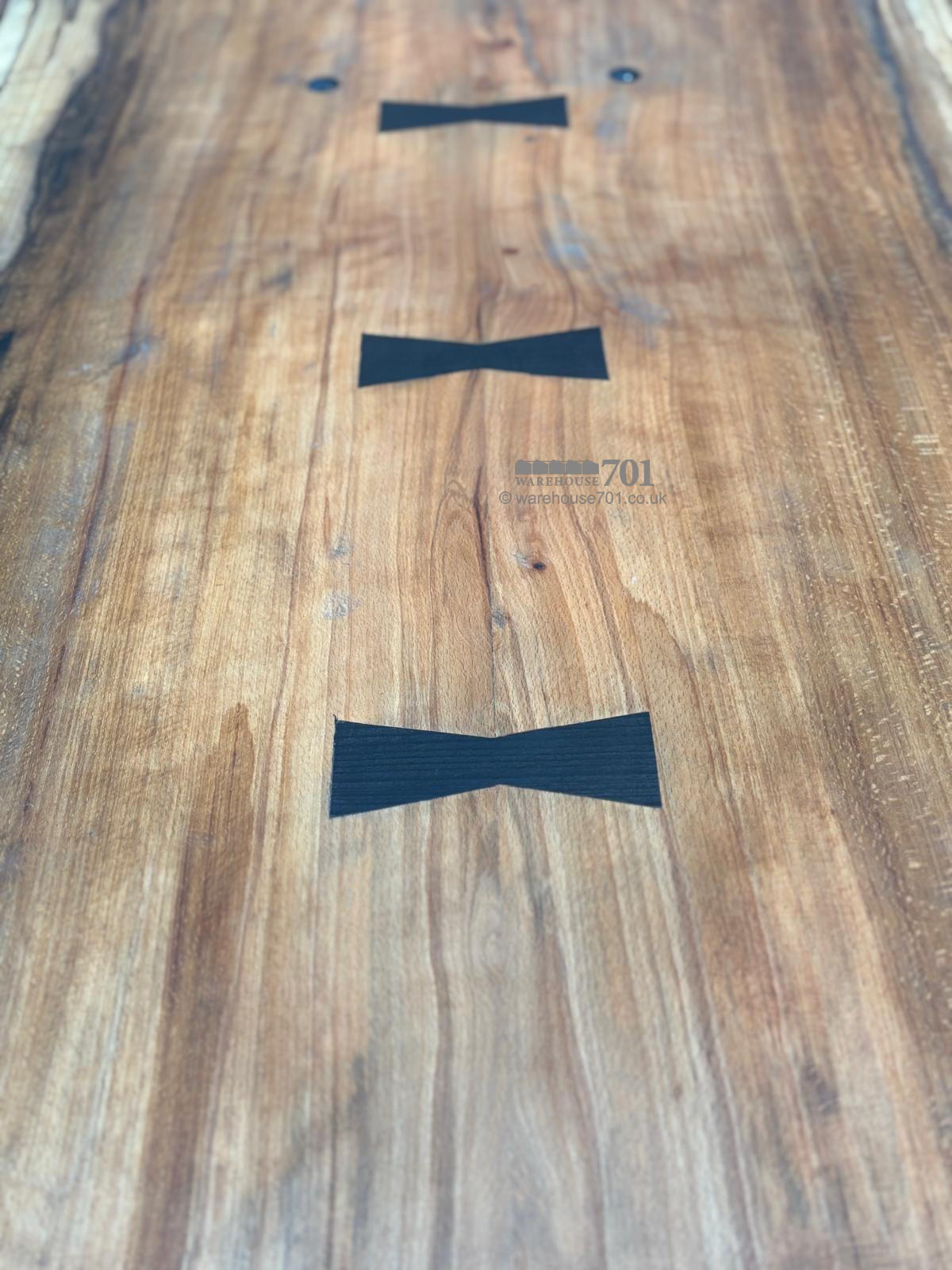 701 Original Spalted beech executive desk