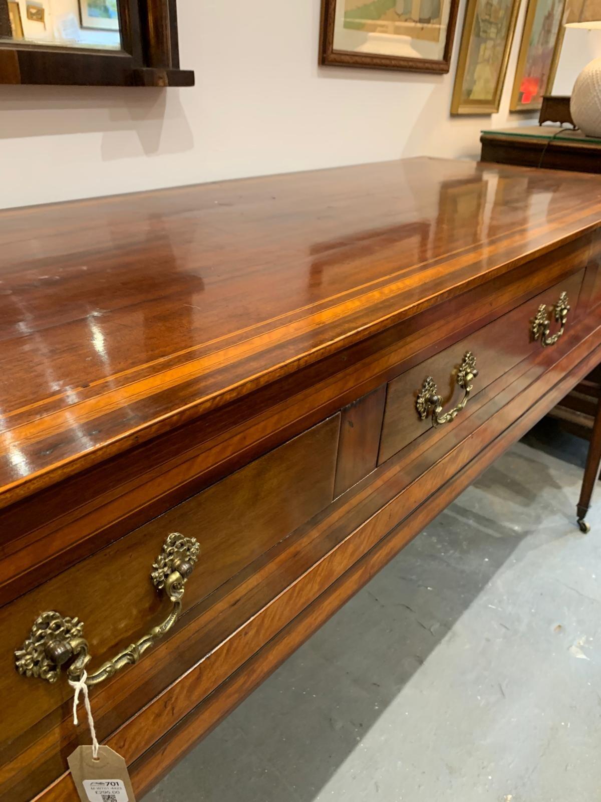 Antique mahogany sideboard