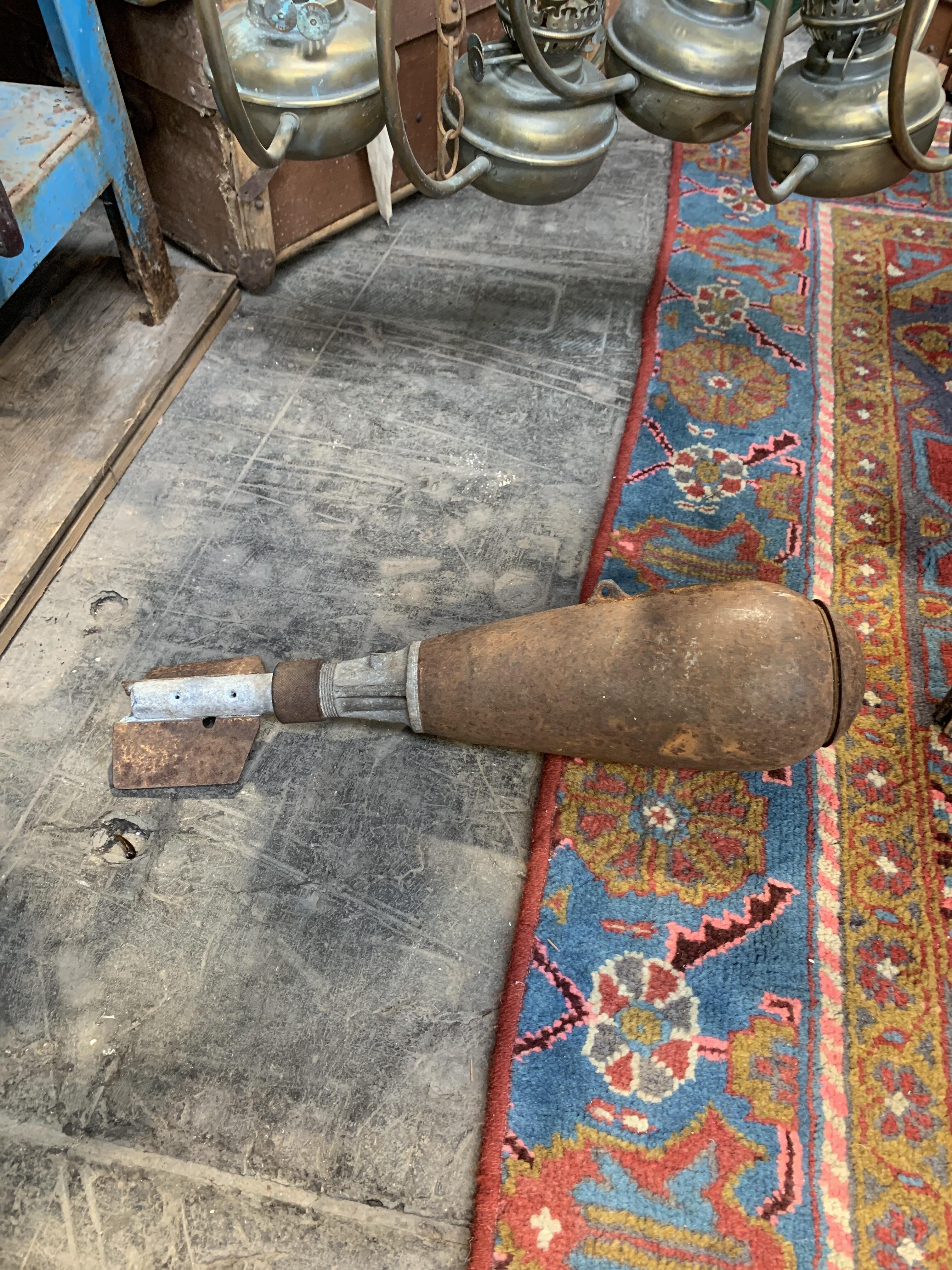 DEACTIVATED WWII Mortar Bomb - Compact with Patina