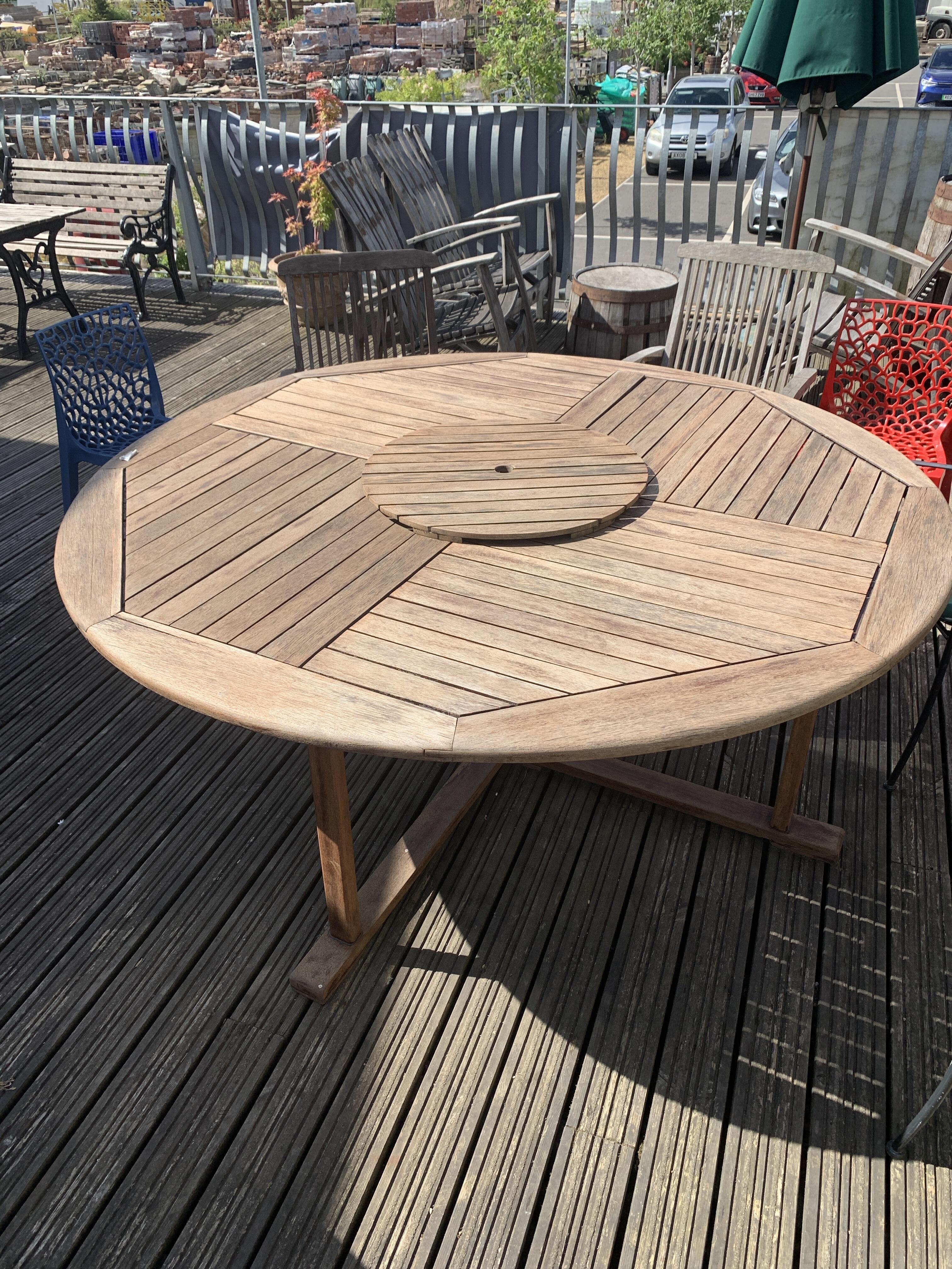 Teak Garden Table & Chairs Set