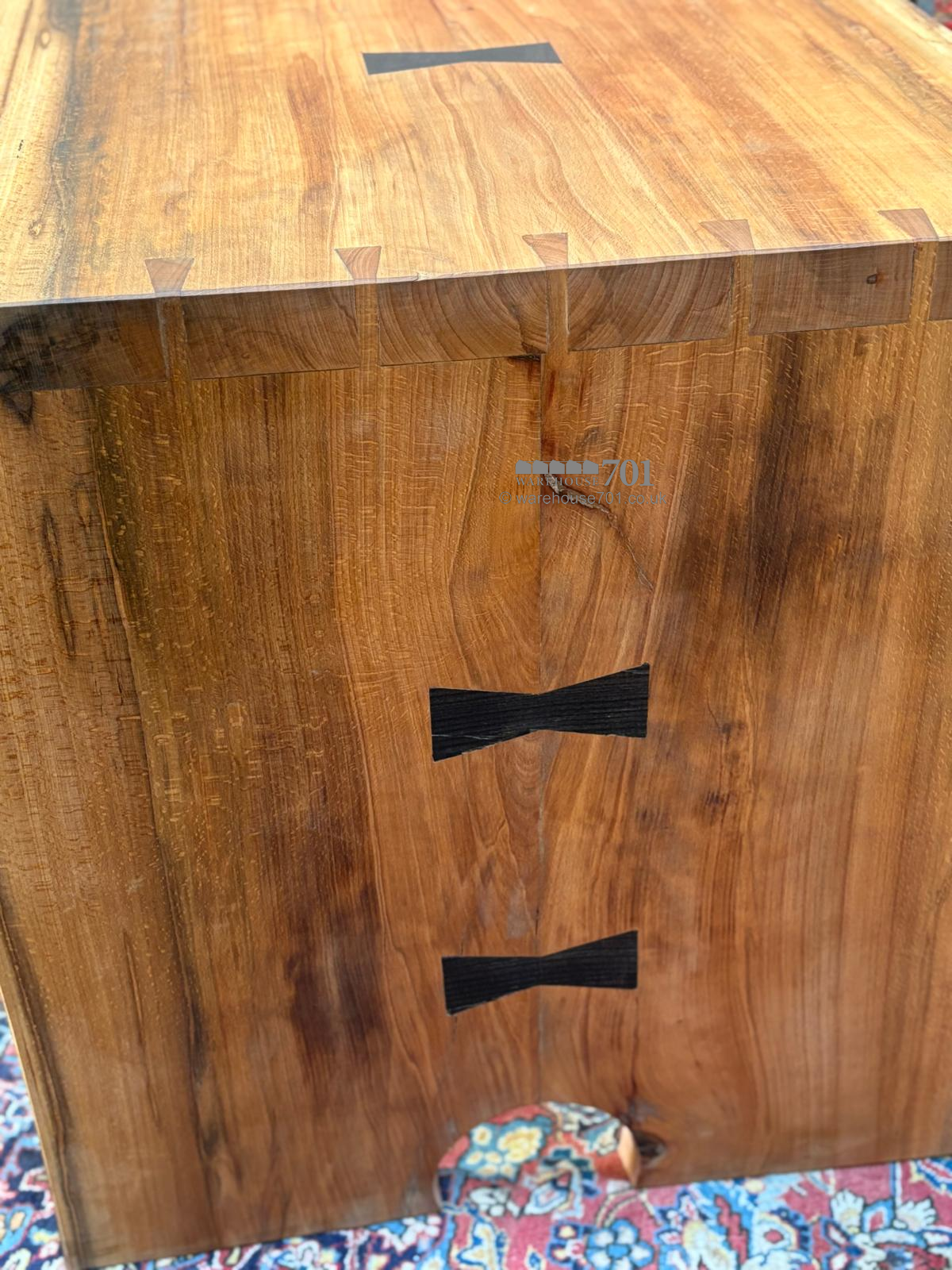 701 Original Spalted beech executive desk