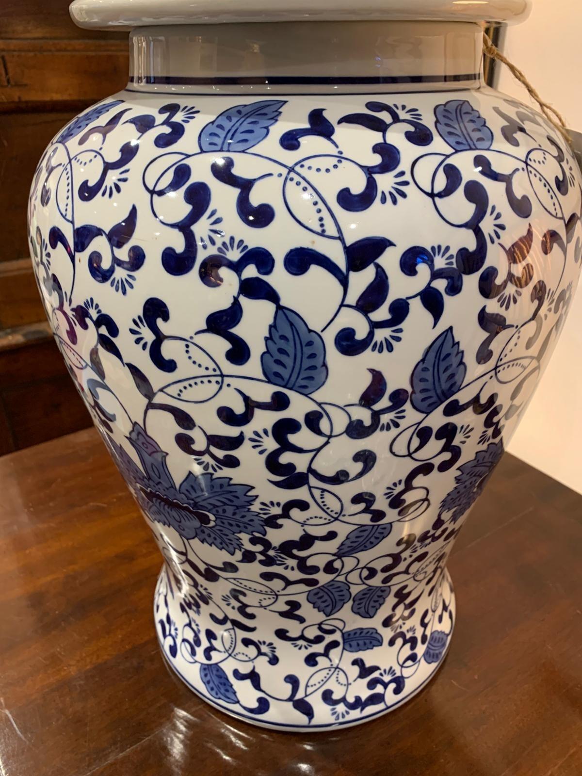 24 inch Mandarin ginger jar