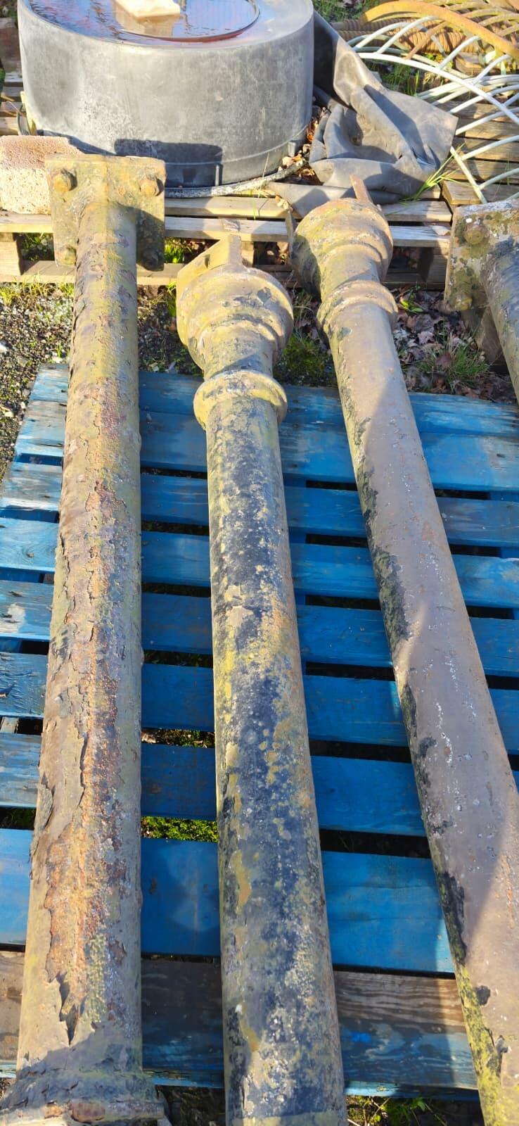 Antique Street Lamp And Post