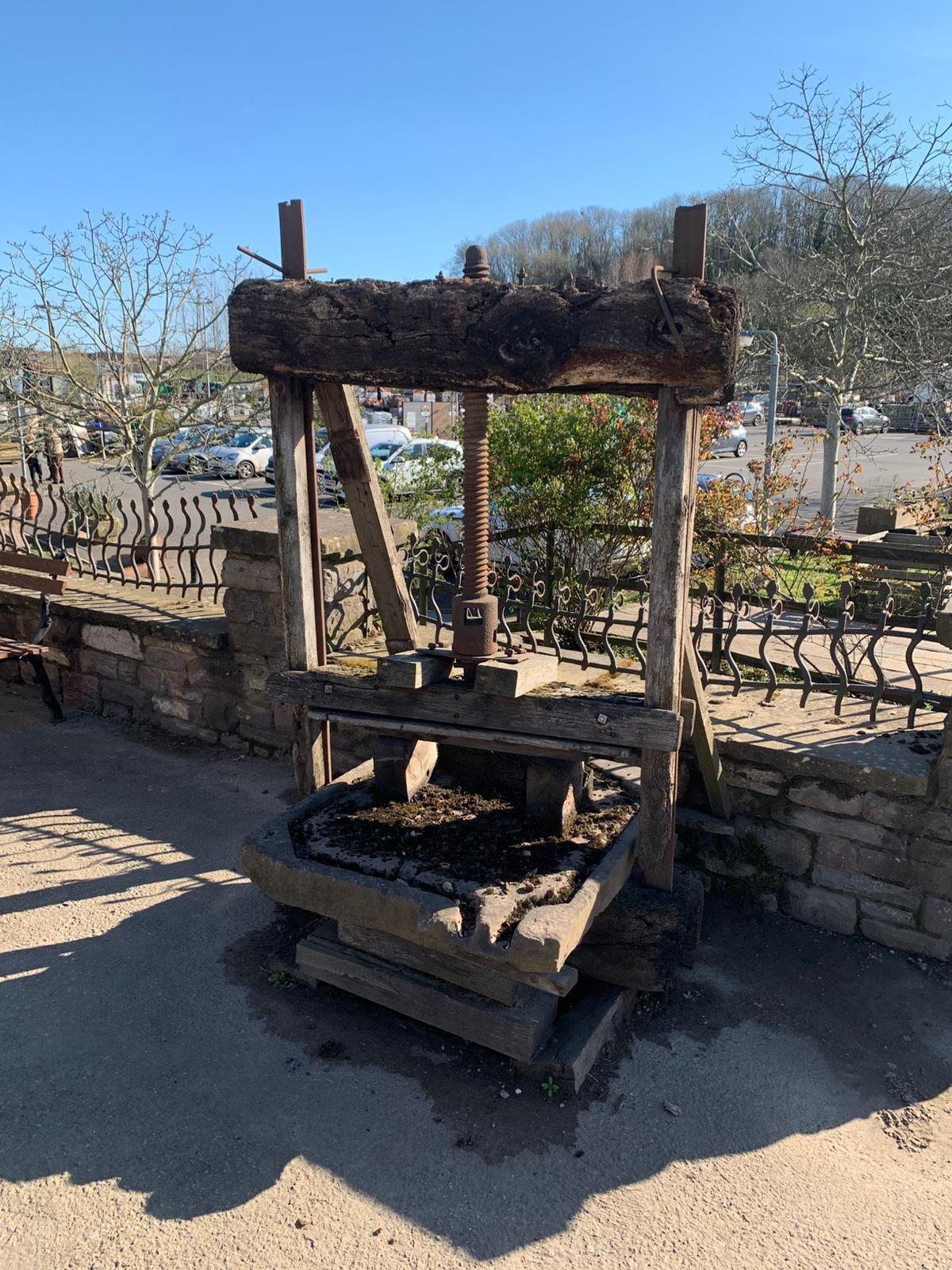 Cider 'Cheese' Press