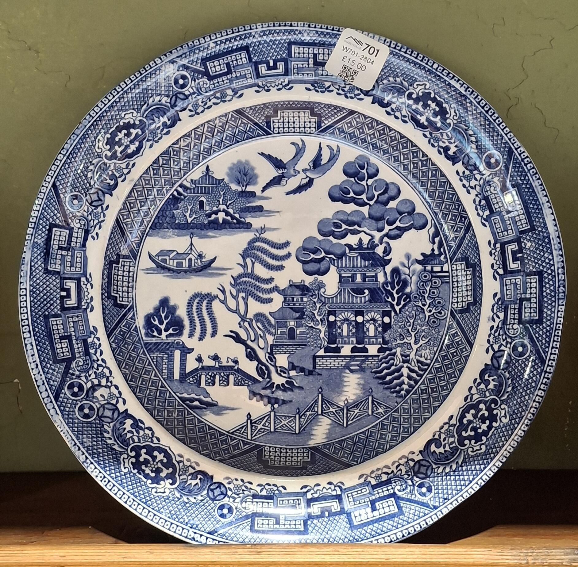 19th Century Blue & White Plates - Individual Sale