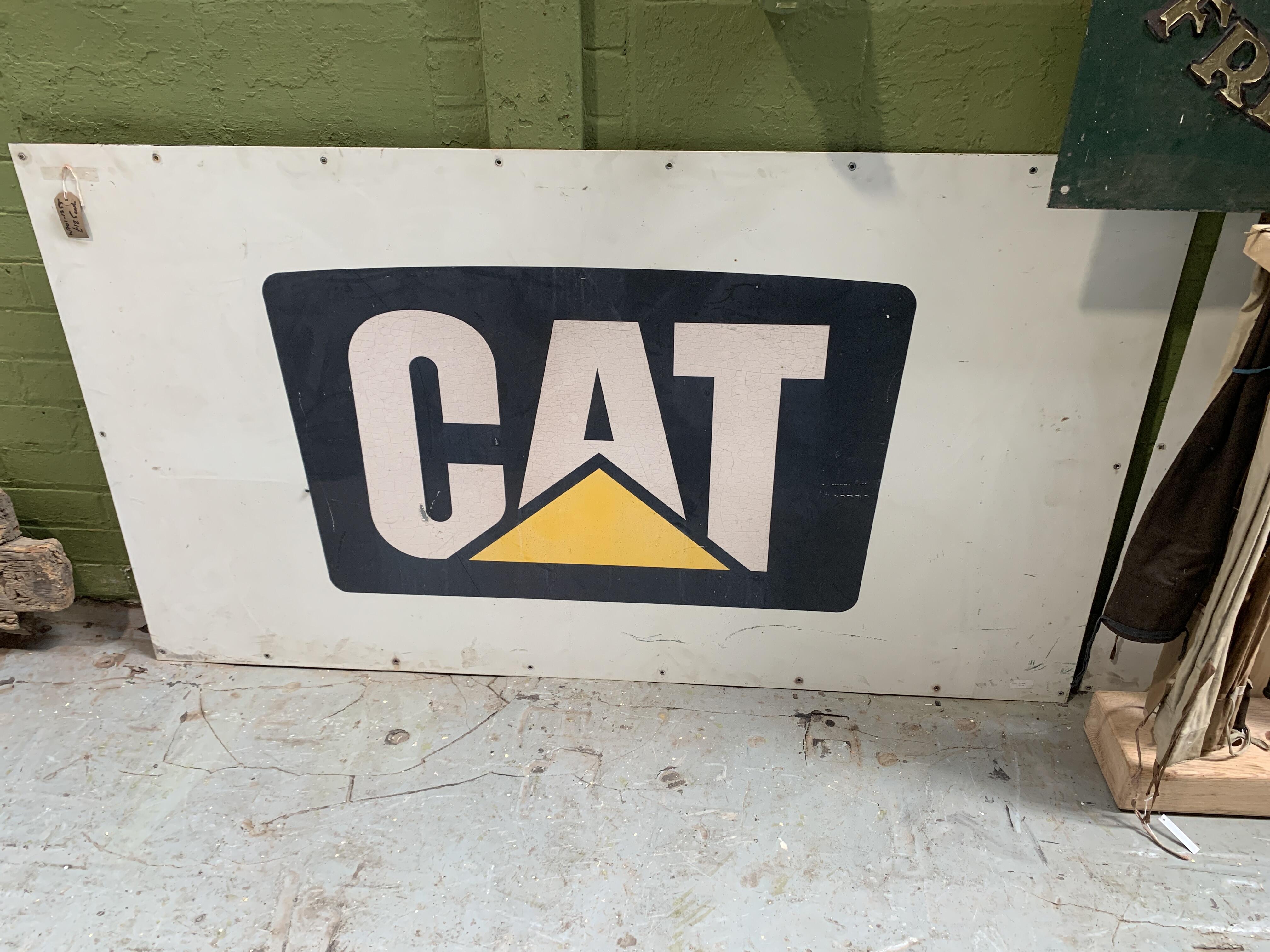 Reclaimed CAT Sign - 160x95 cm
