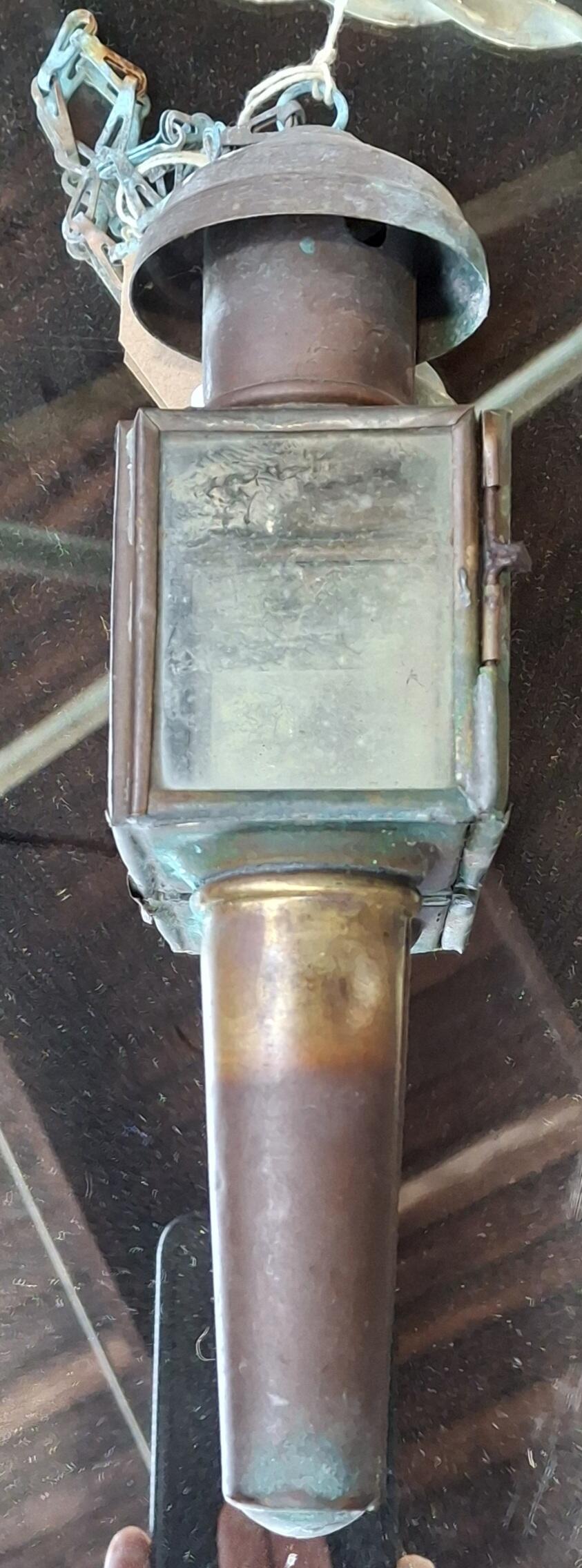 Antique Brass Carriage Lamp PP82571