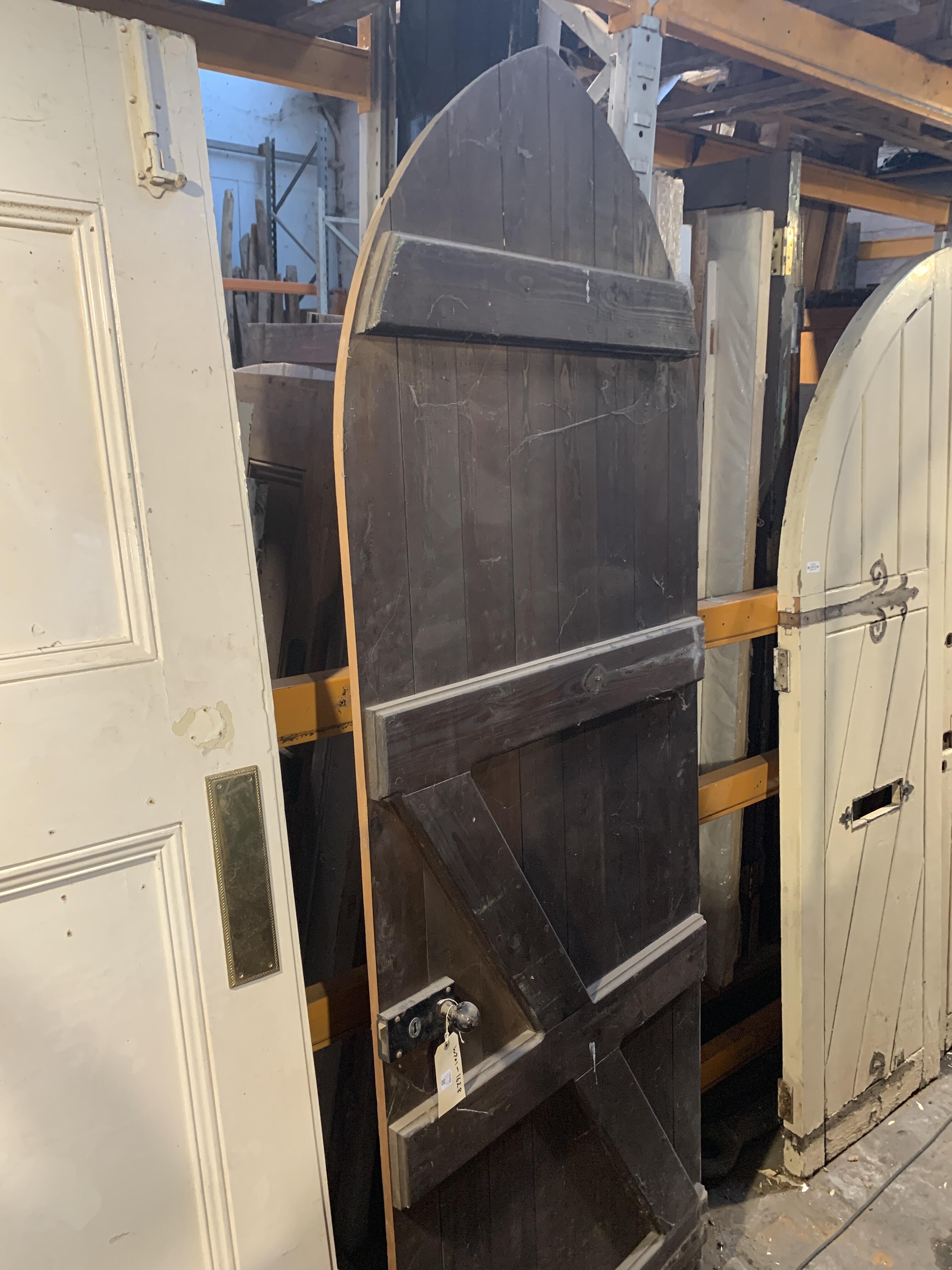Vintage Brown Chapel Door