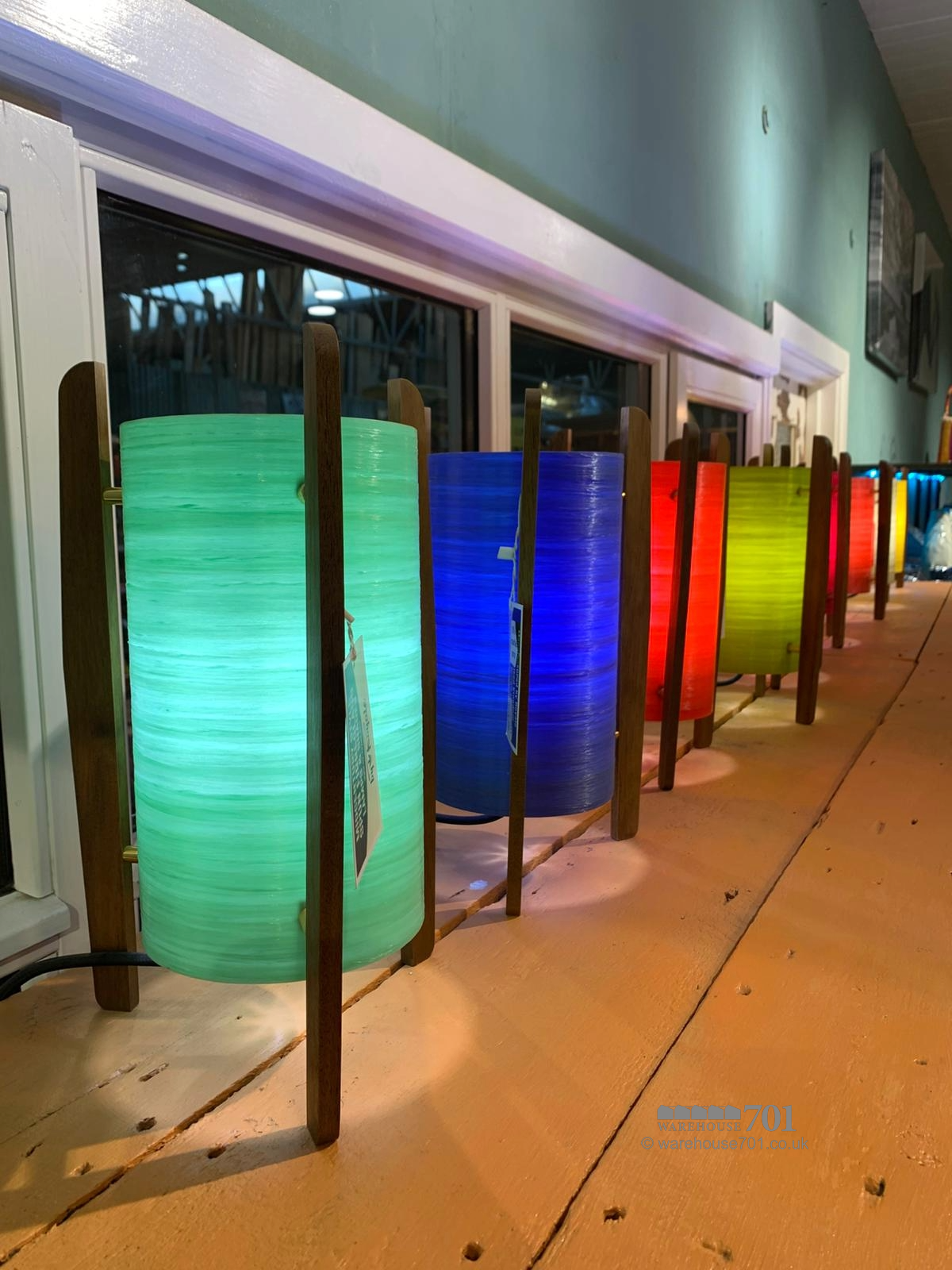 Mid-Century Modern Space Age Rocket Lamp