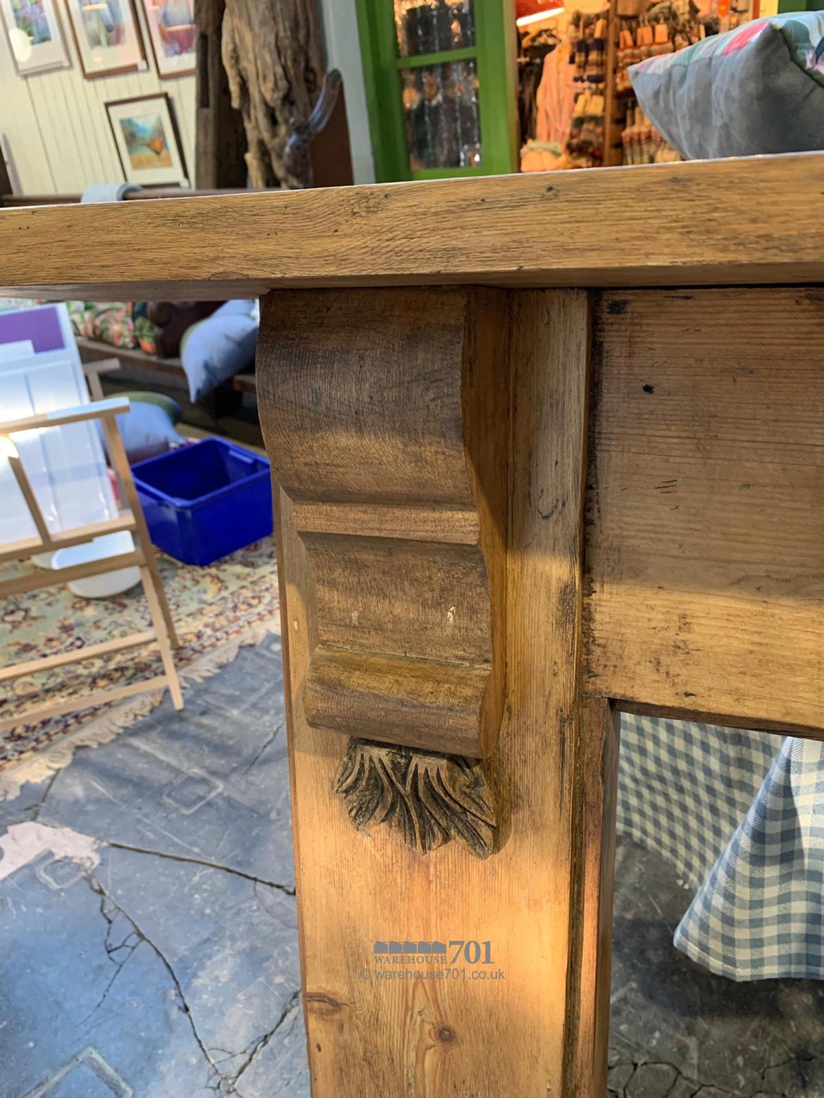 Vintage oak fire surround