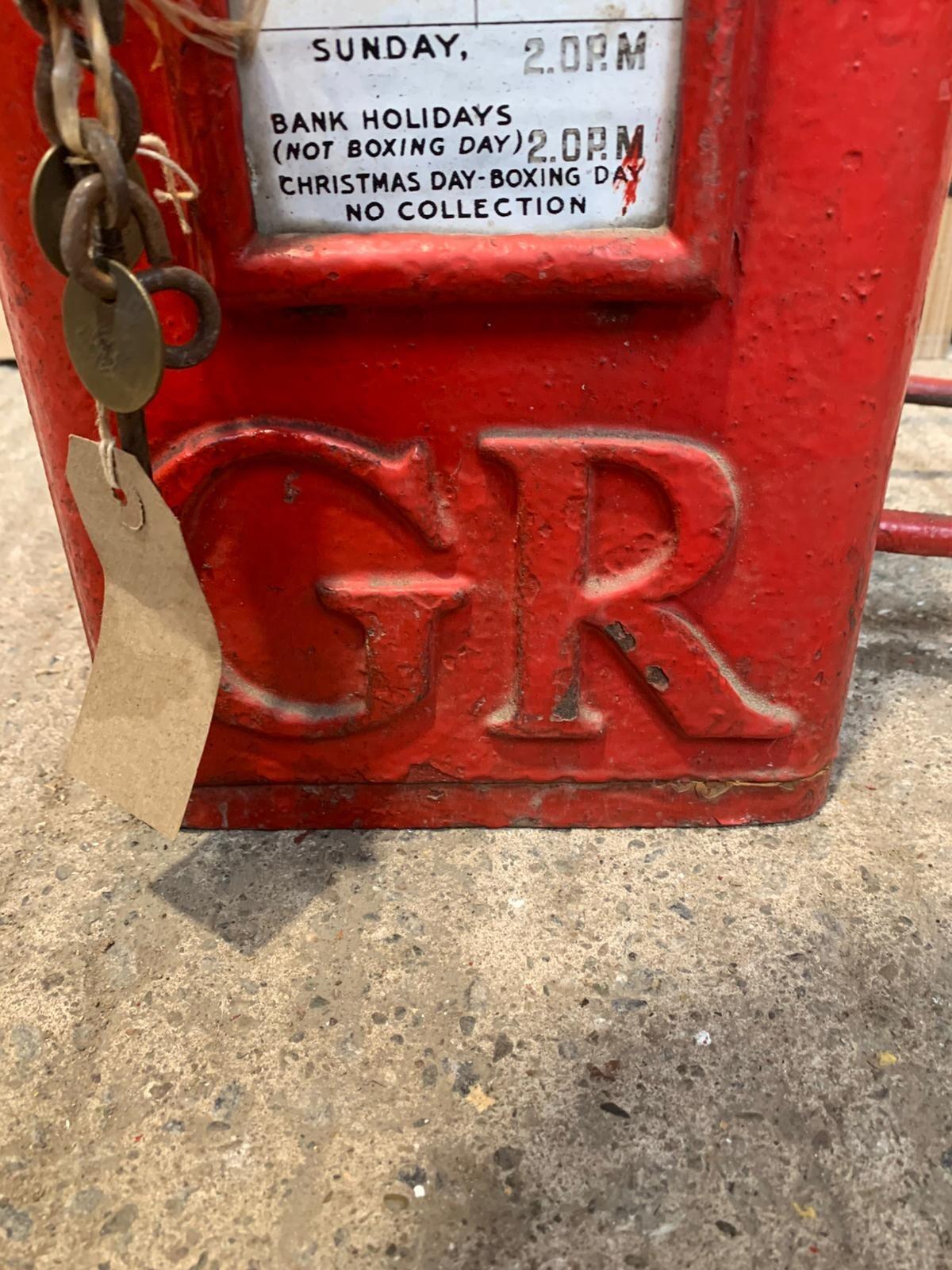 George V 'Hovis' Top Short door Post Box - LB210 Garway Hill Herefordshire