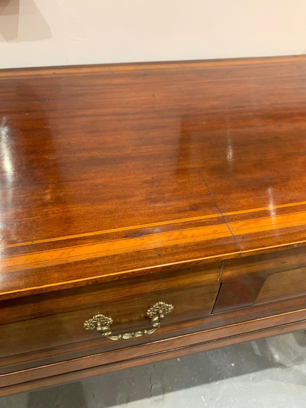 Antique mahogany sideboard