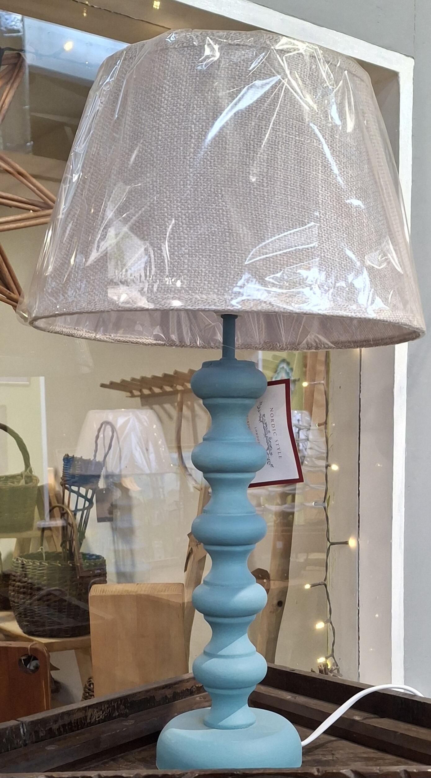 NOR Tabitha Table Lamp with Fabric Shade