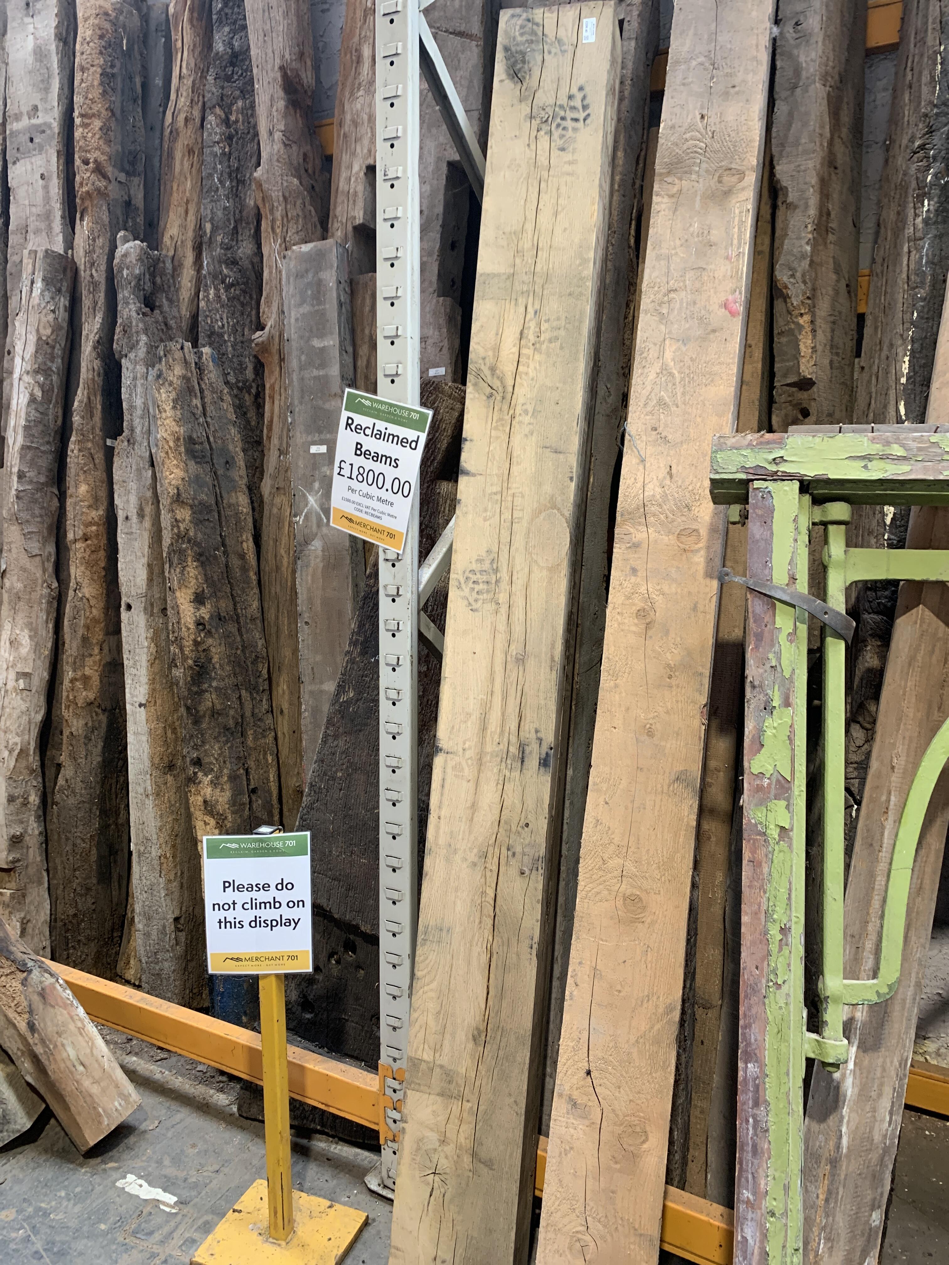 Reclaimed Oak Beam 2.67m