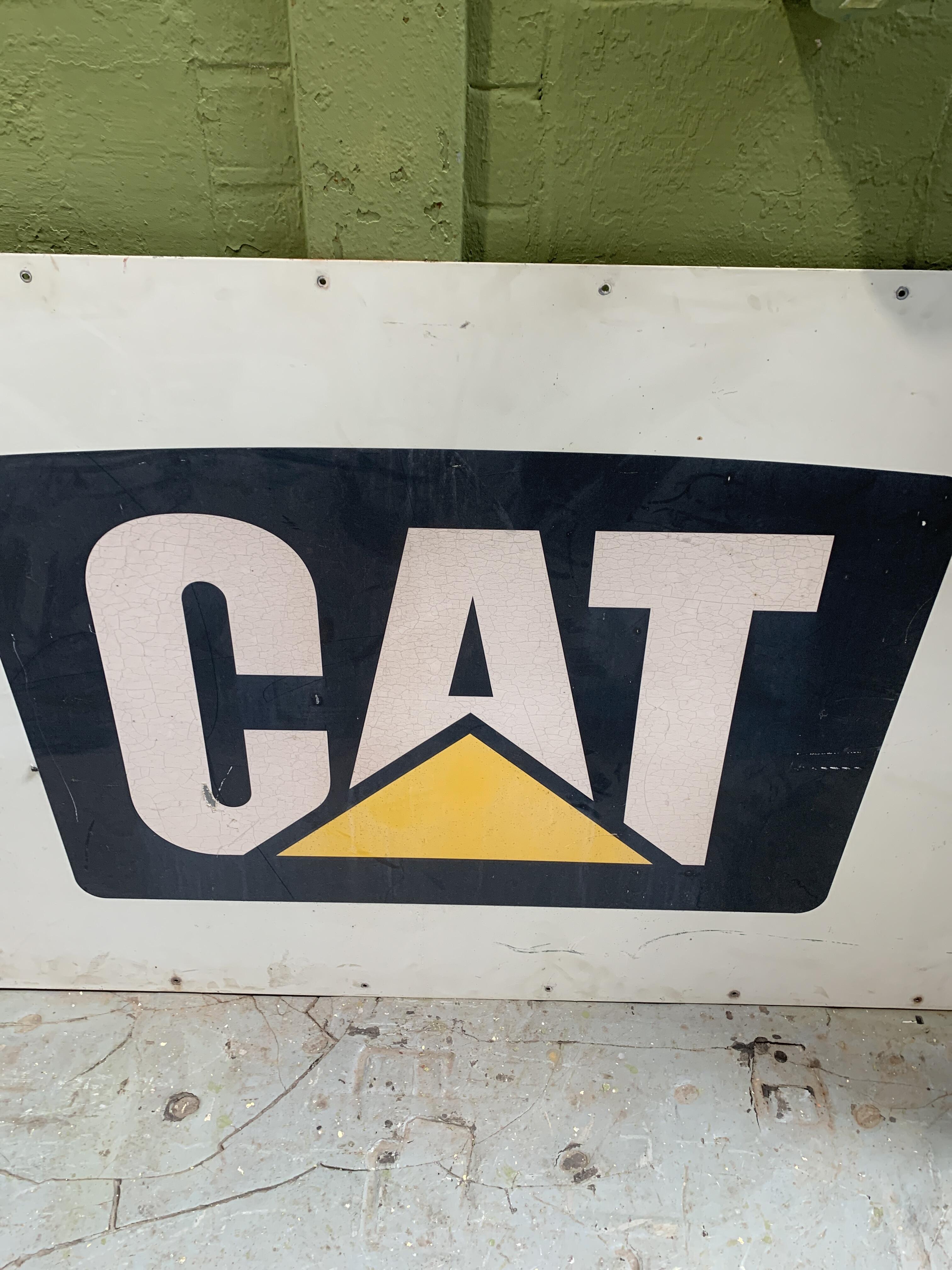 Reclaimed CAT Sign - 160x95 cm