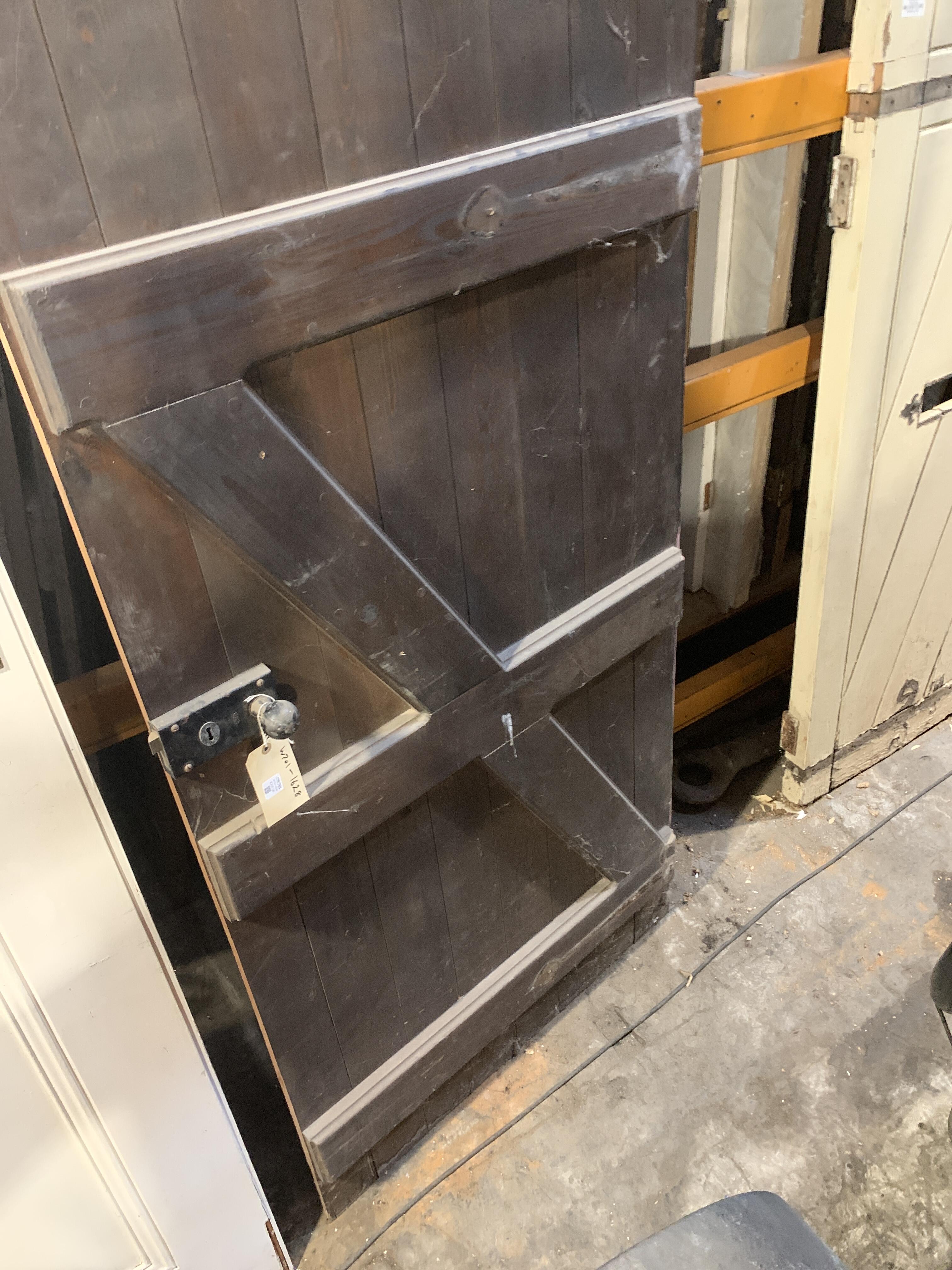 Vintage Brown Chapel Door