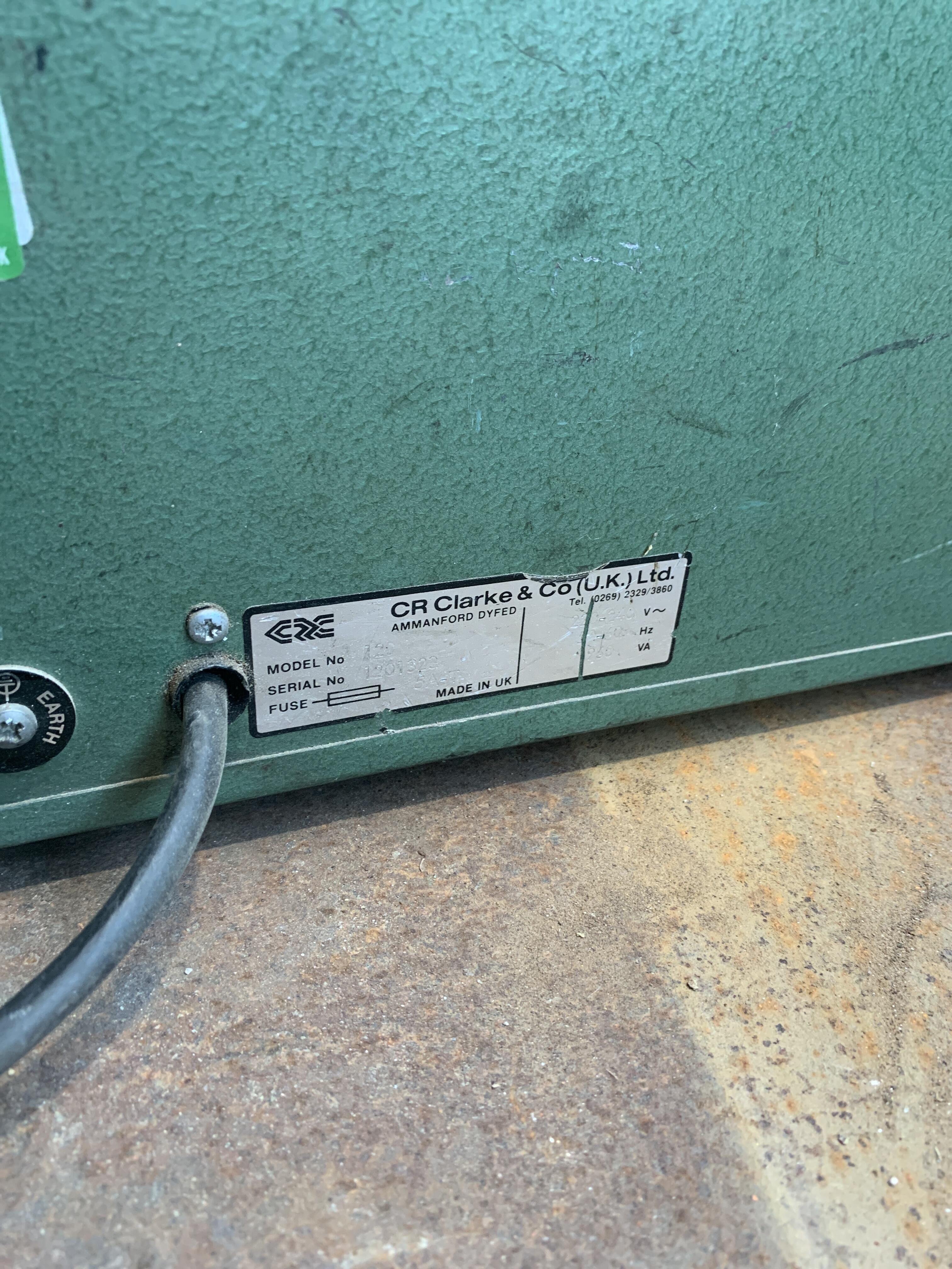 CR Clarke Variable Speed Blower Unit - Untested