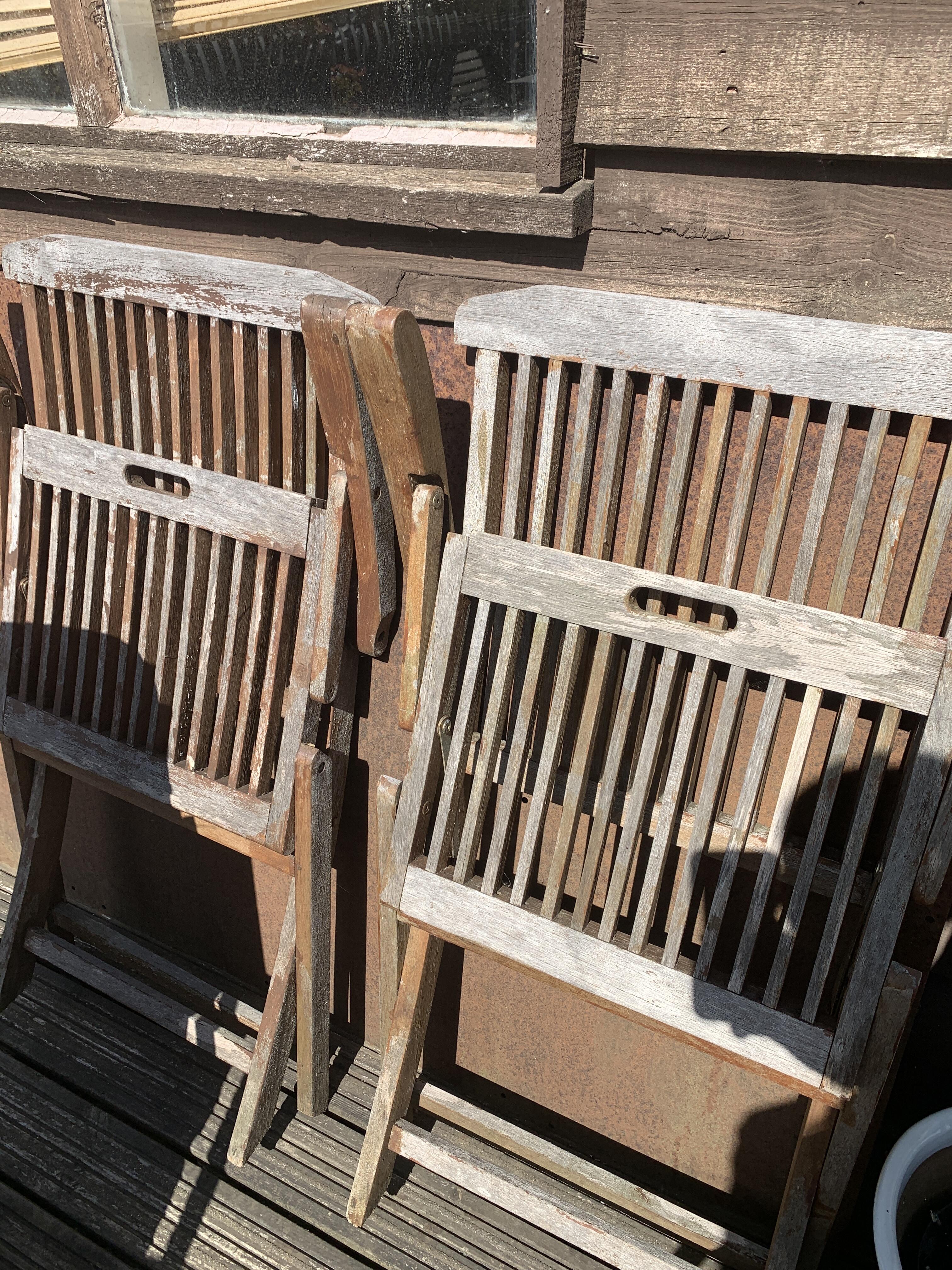 Teak Garden Table & Chairs Set