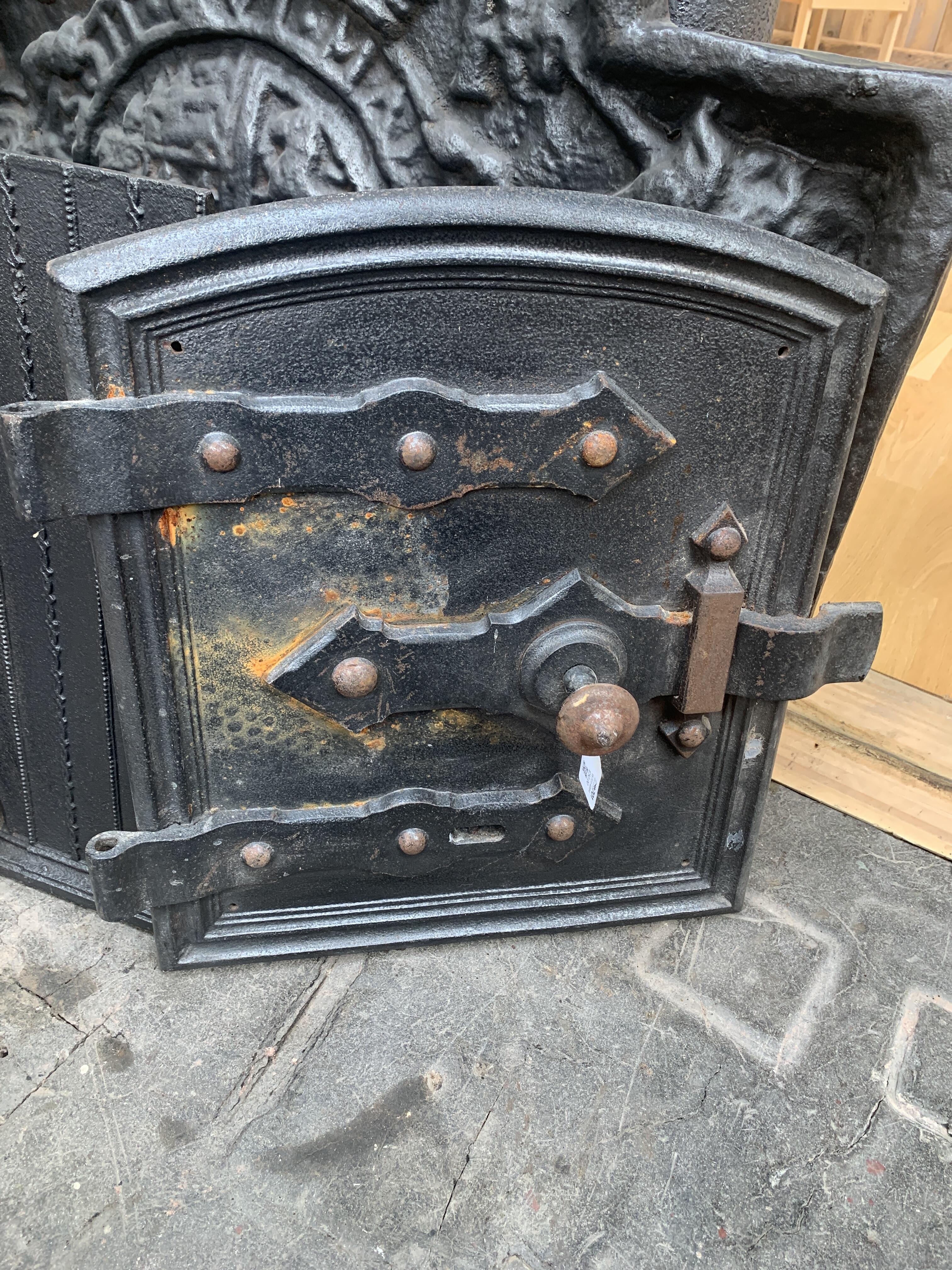 Reclaimed Cast Iron Bread Oven Door