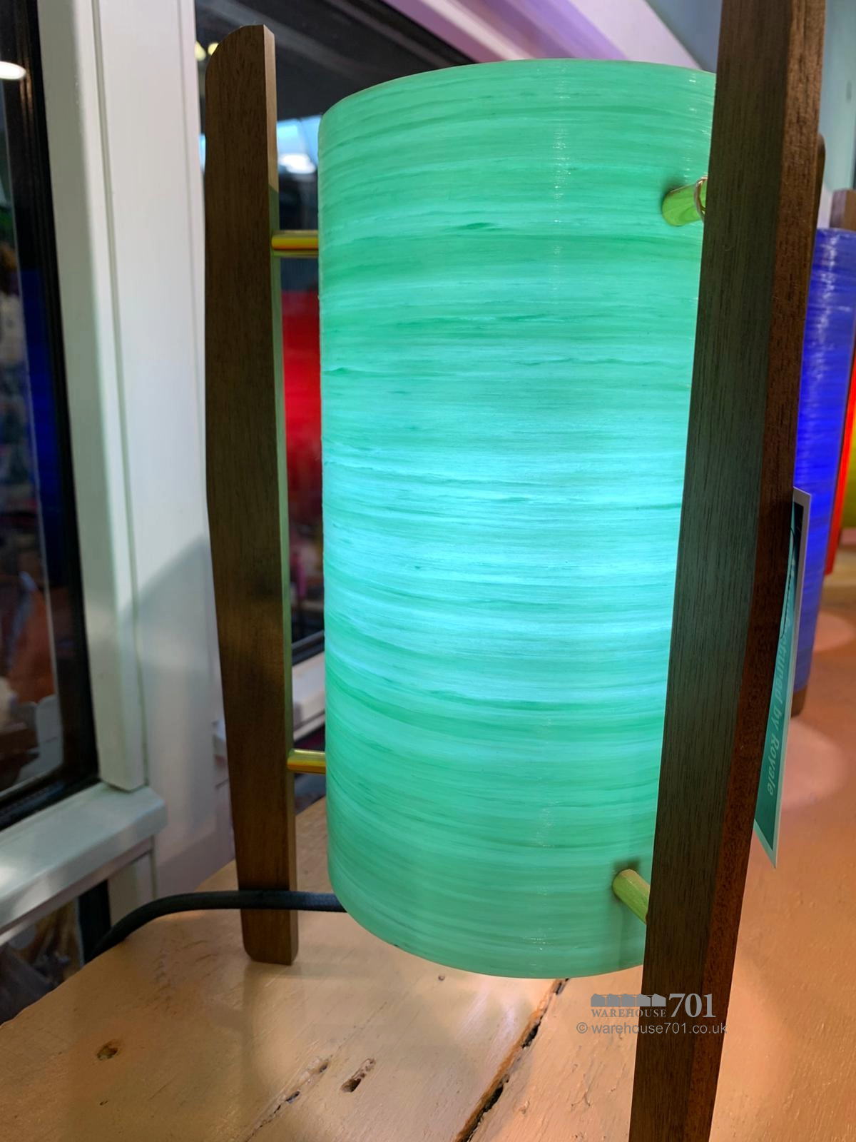 Mid-Century Modern Space Age Rocket Lamp