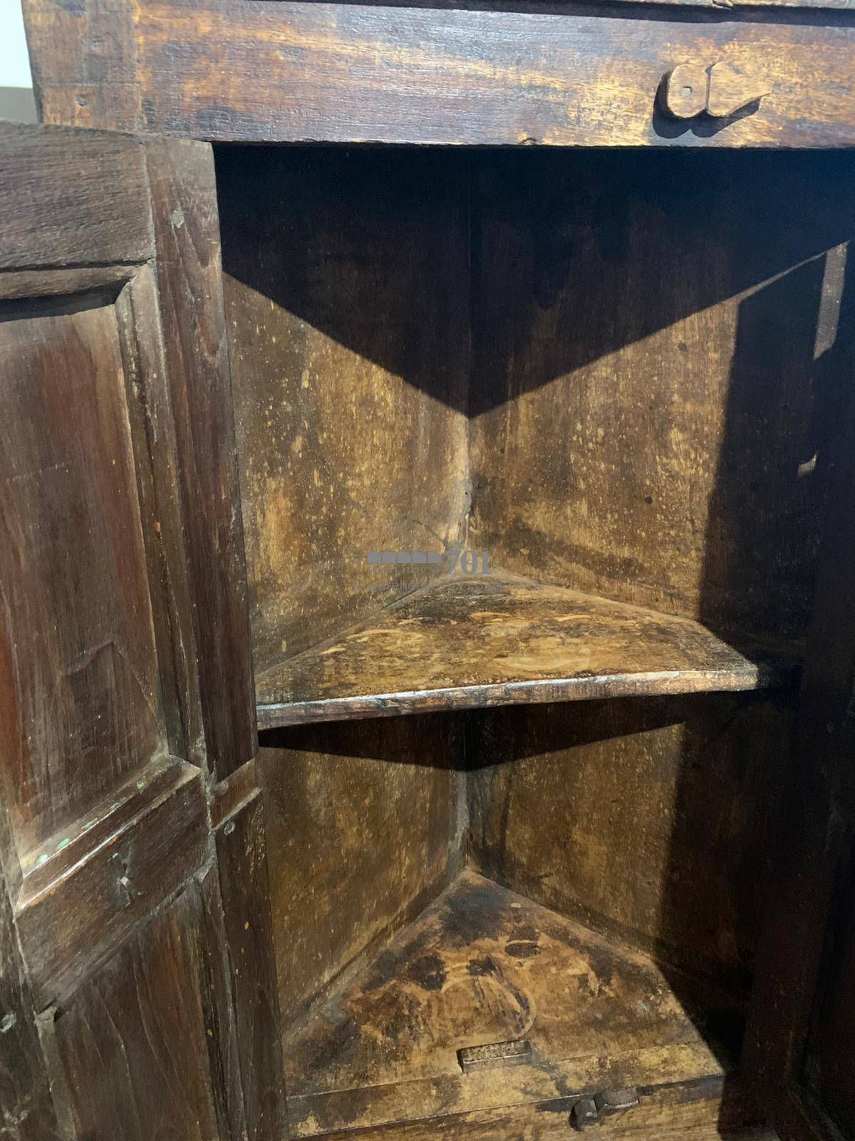 Indian corner cupboard