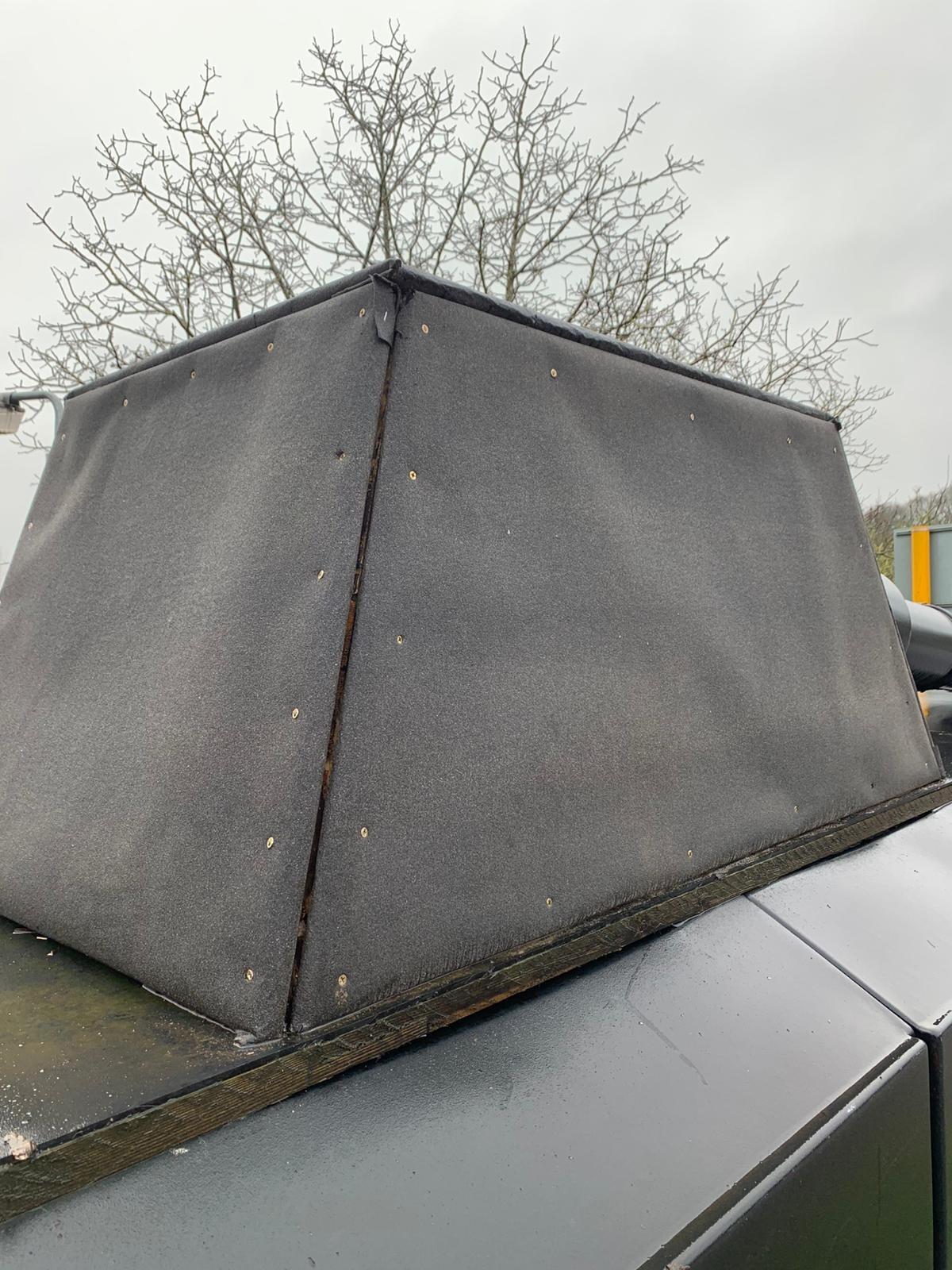 Extra Large Black Plastic Prop Army Tank