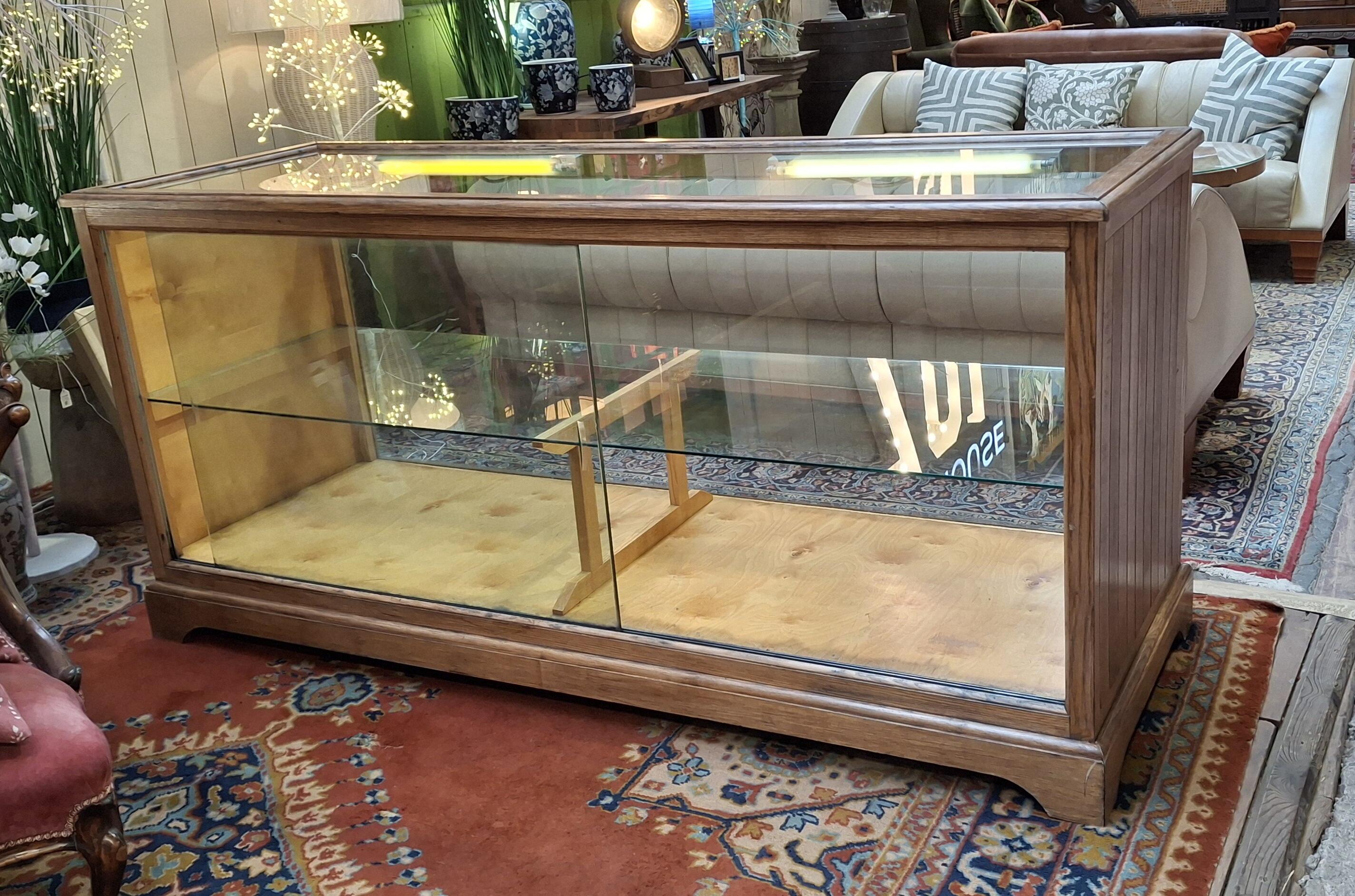Vintage Glass Cabinet