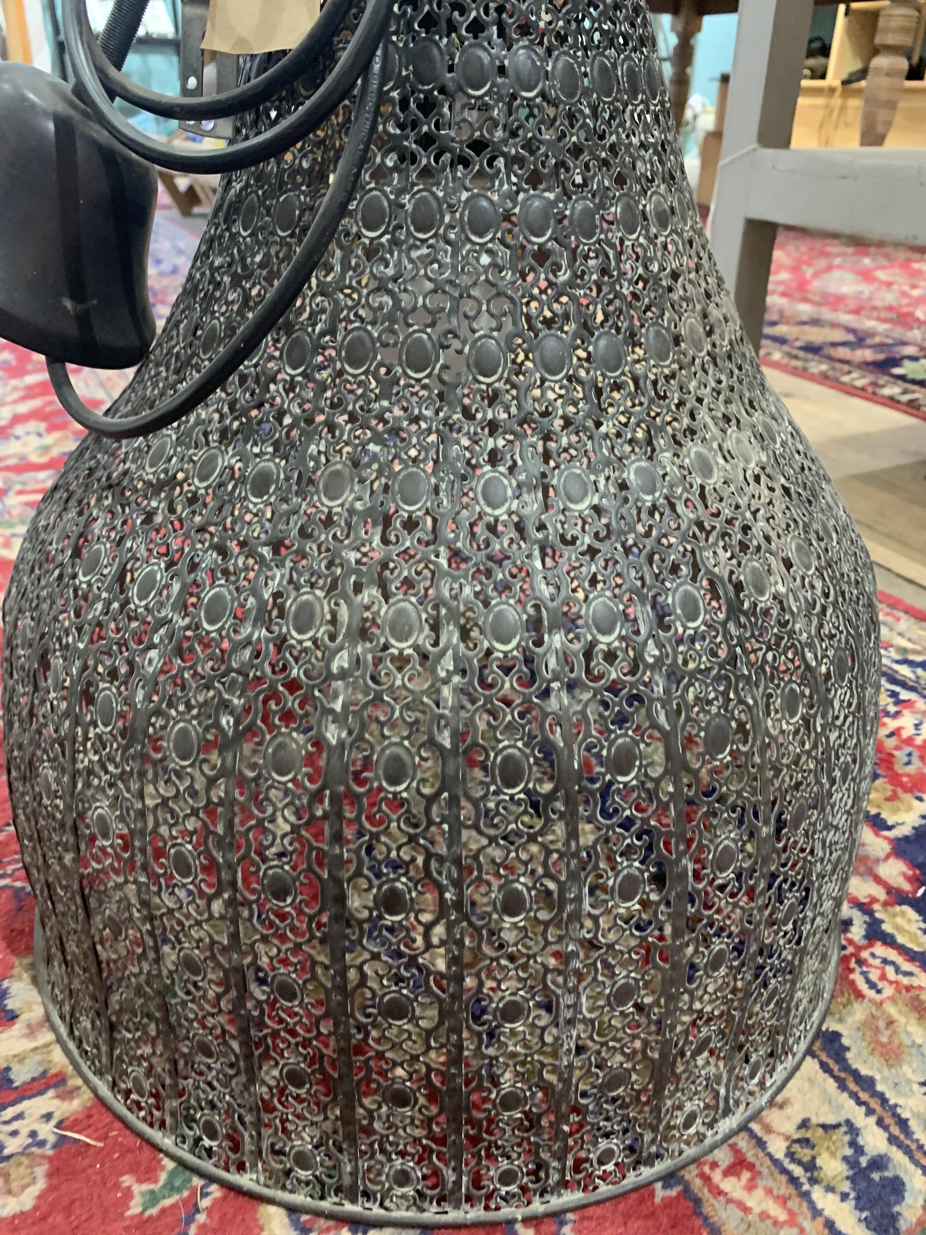 Distinctive Moroccan Metal Light Shade