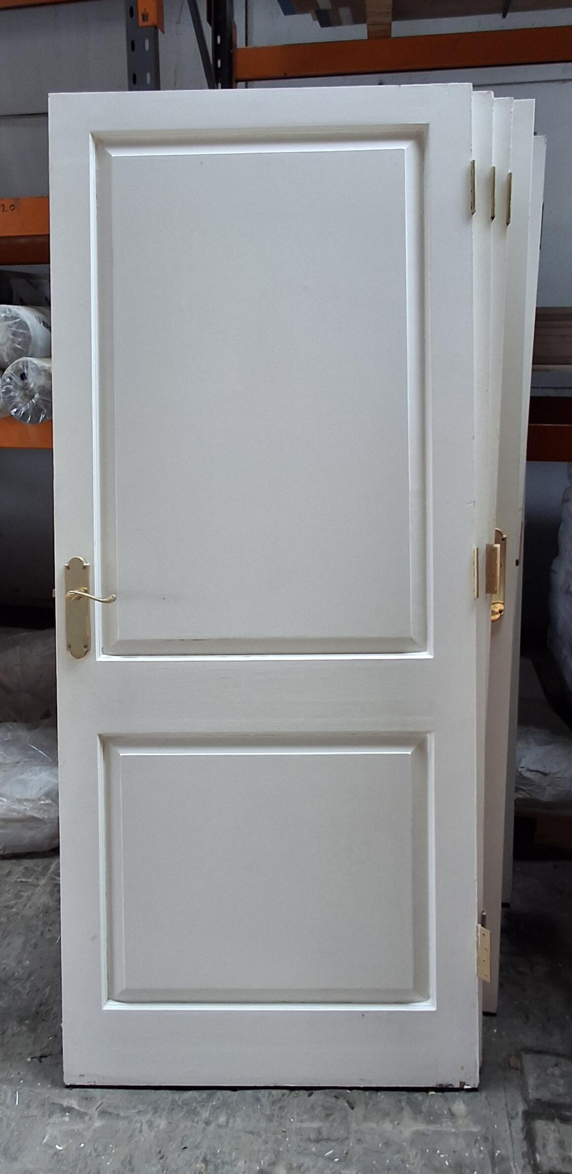 Charming White Painted Oak Doors