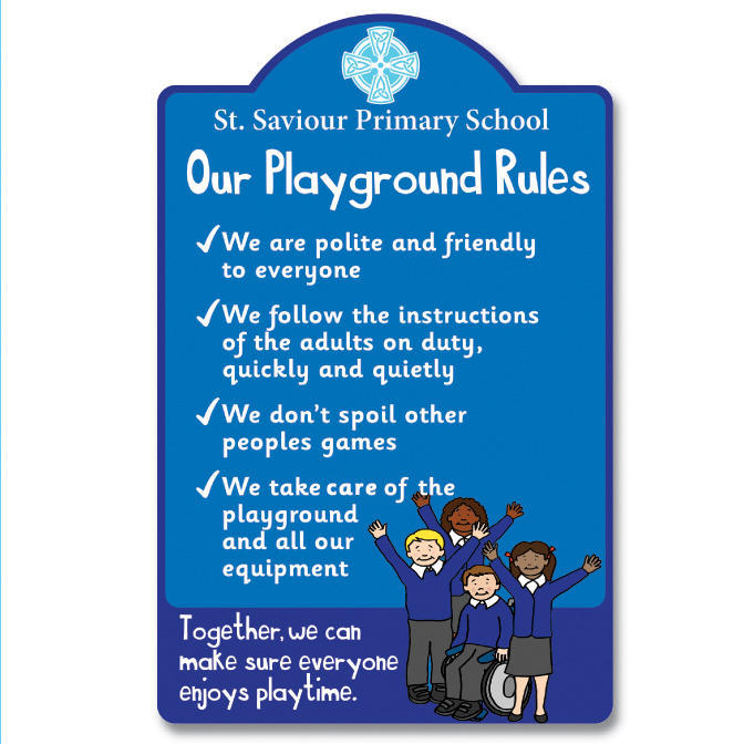 playground rules clipart