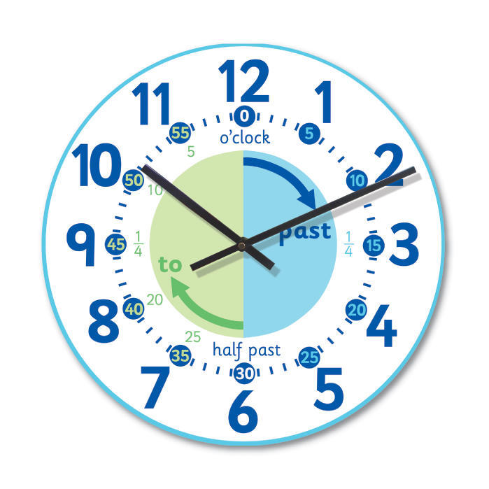 Clear and simple clock