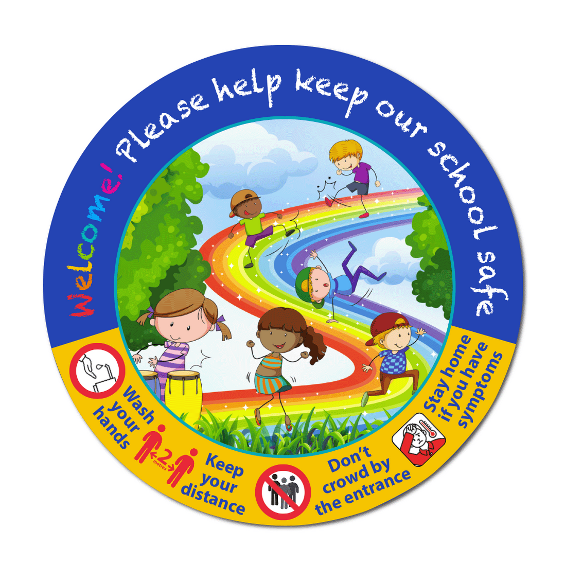 Welcome Back Help Keep Our School Safe Reminder Sign welcome-back-help-keep-our-school-safe-reminder-sign