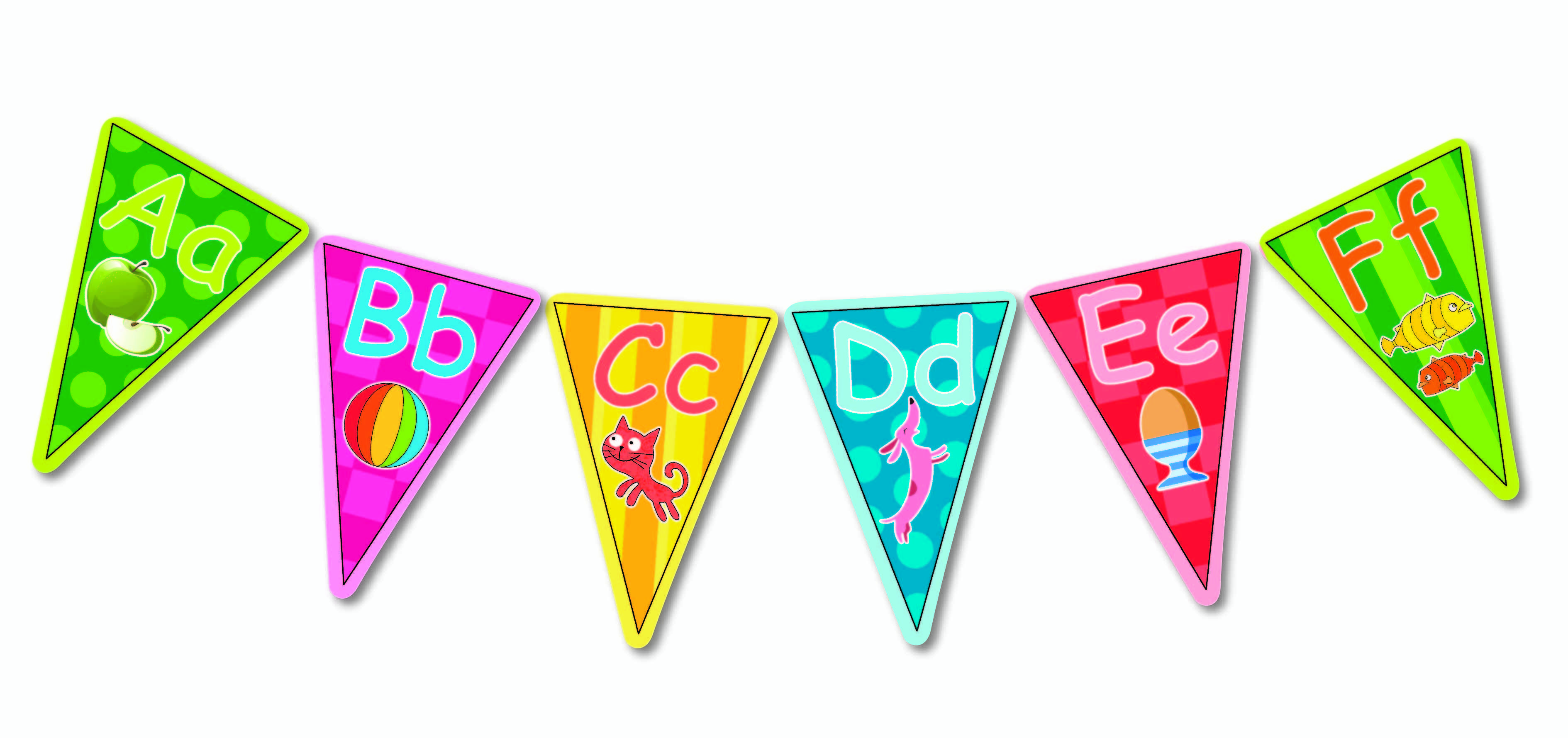 Illustrated Alphabet Bunting