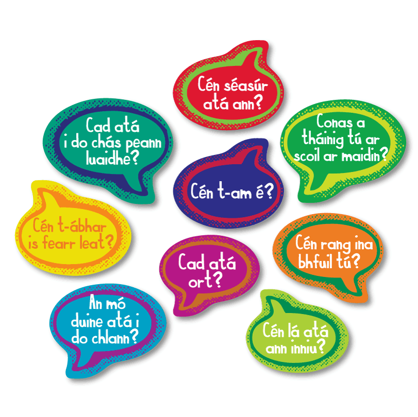 questions-as-gaeilge-9-yard-signs-set-2