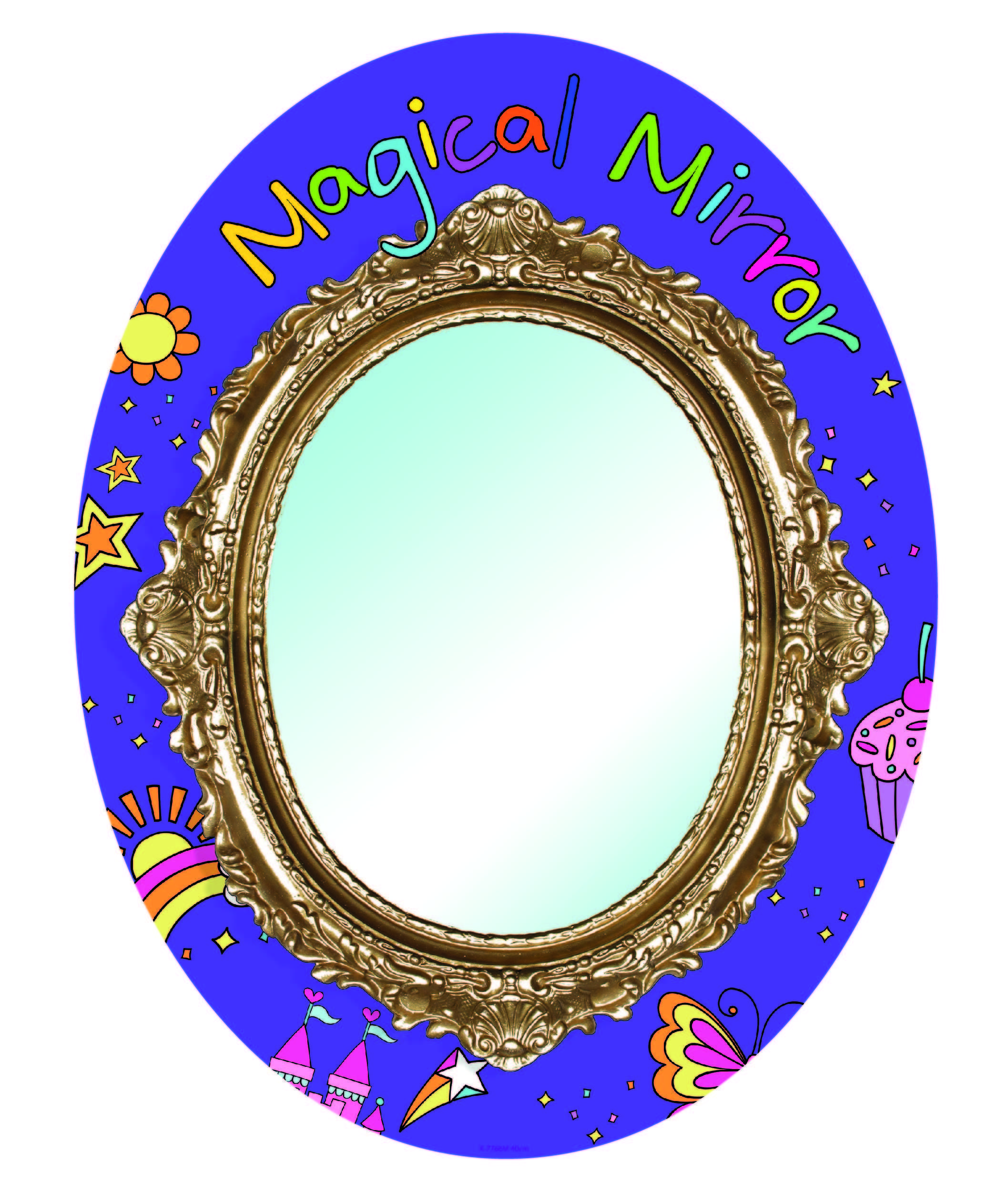 Oval Magical Mirror