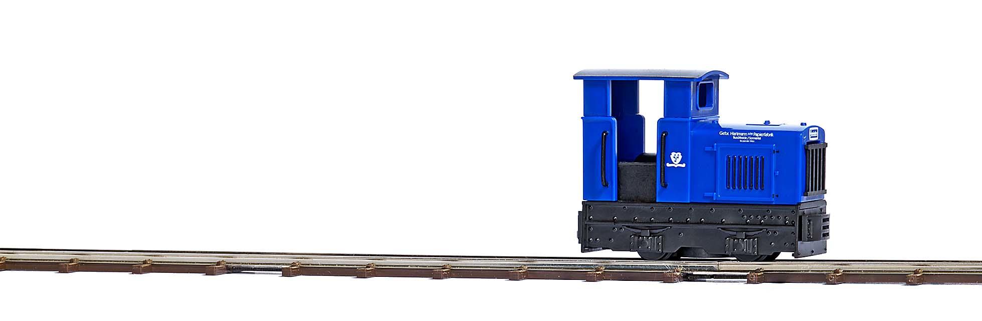 Busch 12112 ## Diesel loco in Blue paperworks livery