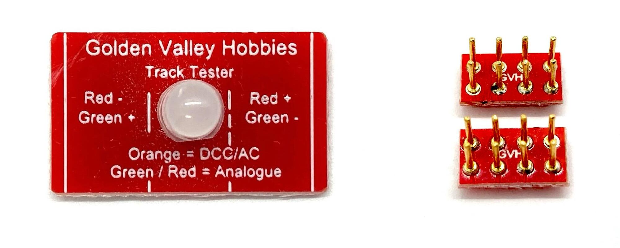 Golden Valley  Hobbies New in : Discover our Track tester and our Set of 2x 8 pin blanking plates