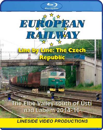 European Railway - Line by Line - The Czech Republic - The Elbe Valley south of Usti nad Labem 2014-16 - Blu-ray