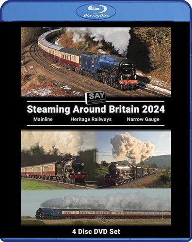 Steaming Around Britain 2024. Blu-ray