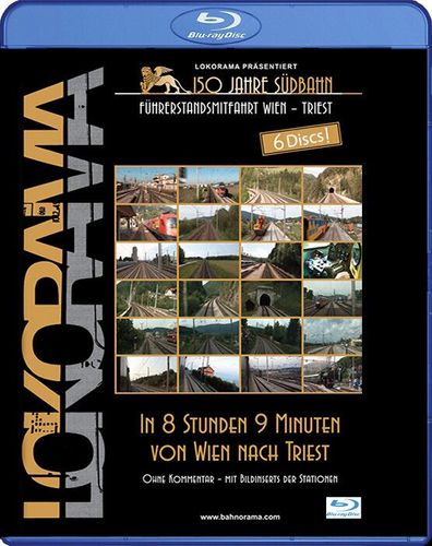 Southern Railway: Vienna - Trieste Parts 1-6. Blu-ray