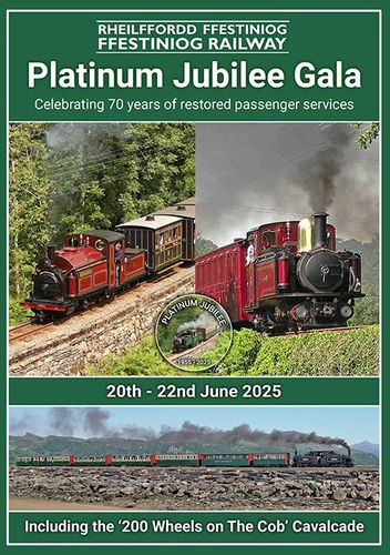 Ffestiniog Railway - Platinum Jubilee Gala, 20th - 22nd June 2025