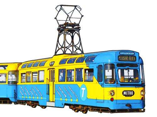 Blackpool Tram Mug Collection 2011 - Metro Twin Car 673-683