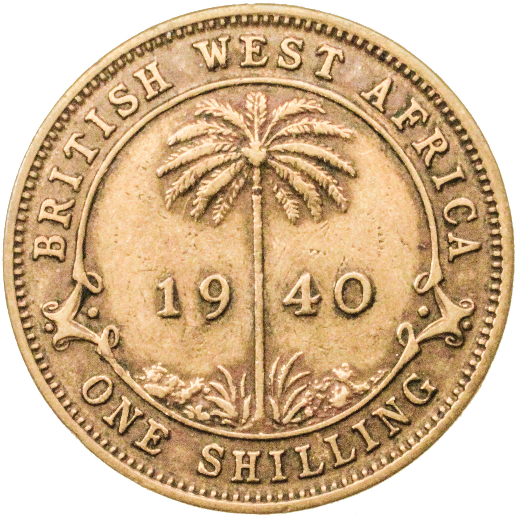 British West Africa Shilling 1940