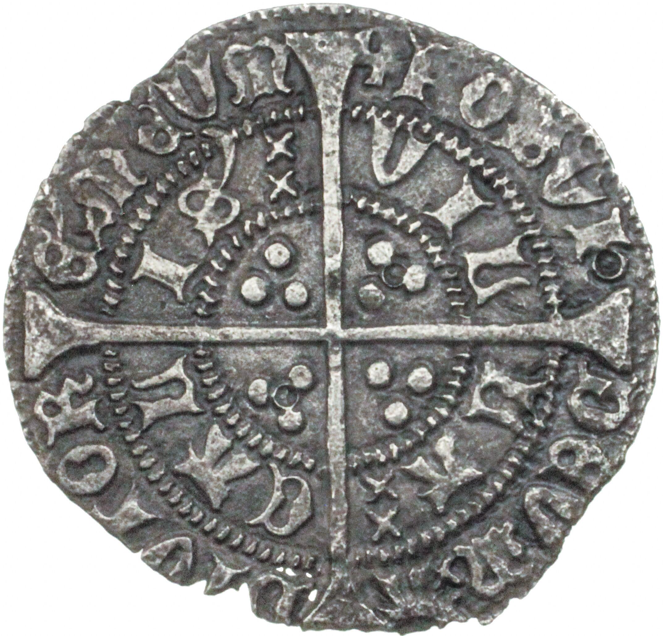 Henry Vi Silver Halfgroat Of Calais Annulet Issue